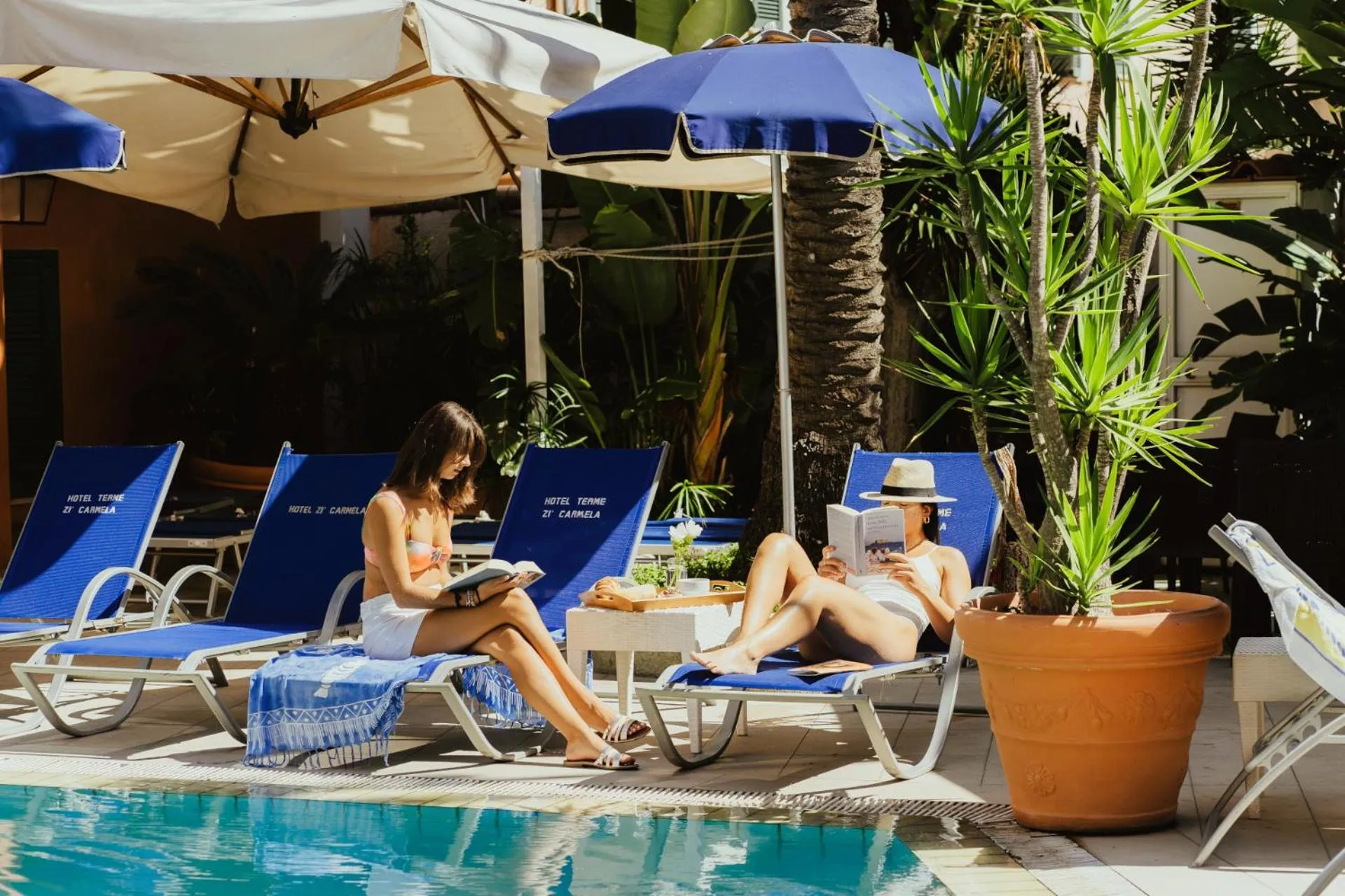 People in Hotel Terme Zi Carmela