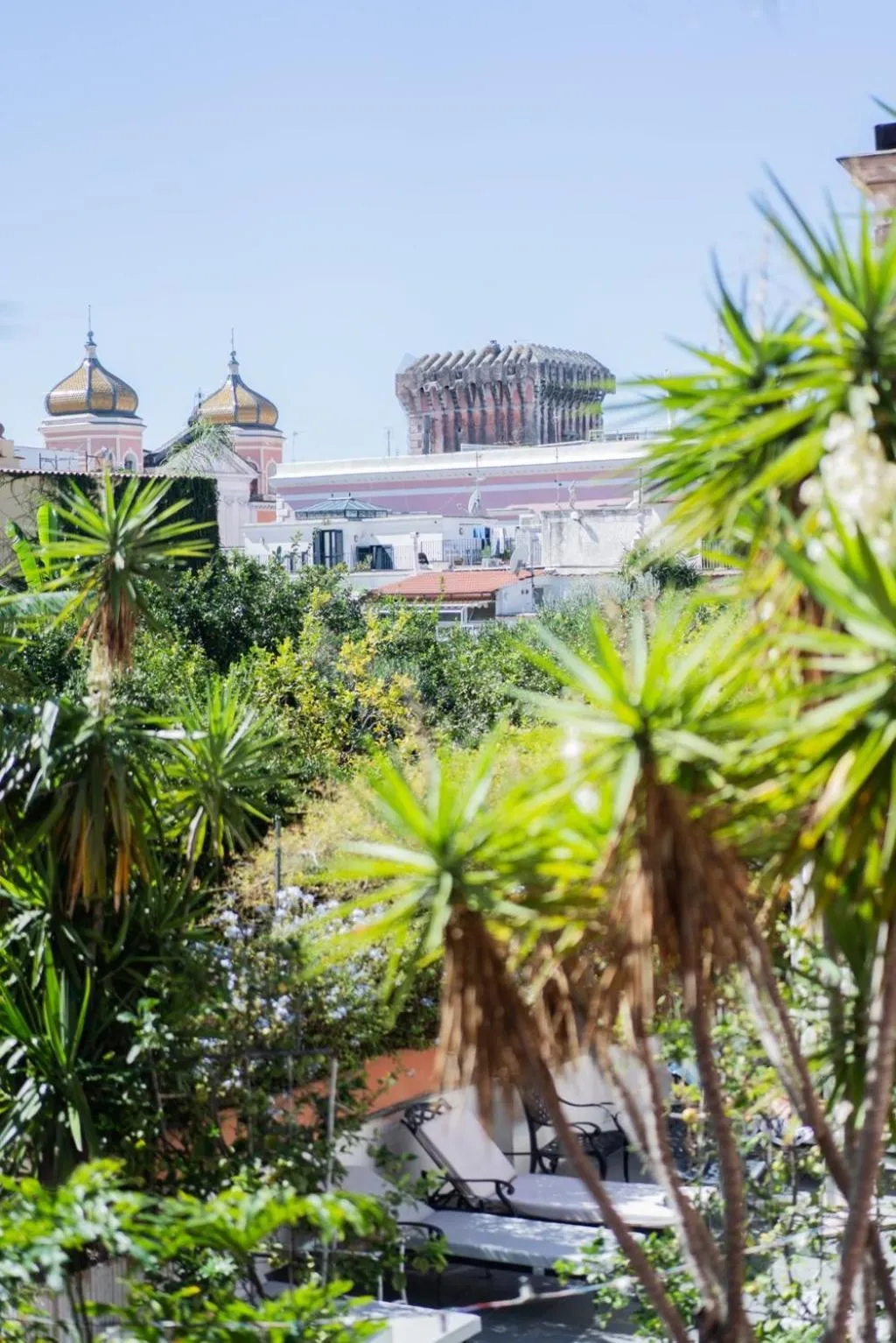 Garden view in Hotel Terme Zi Carmela