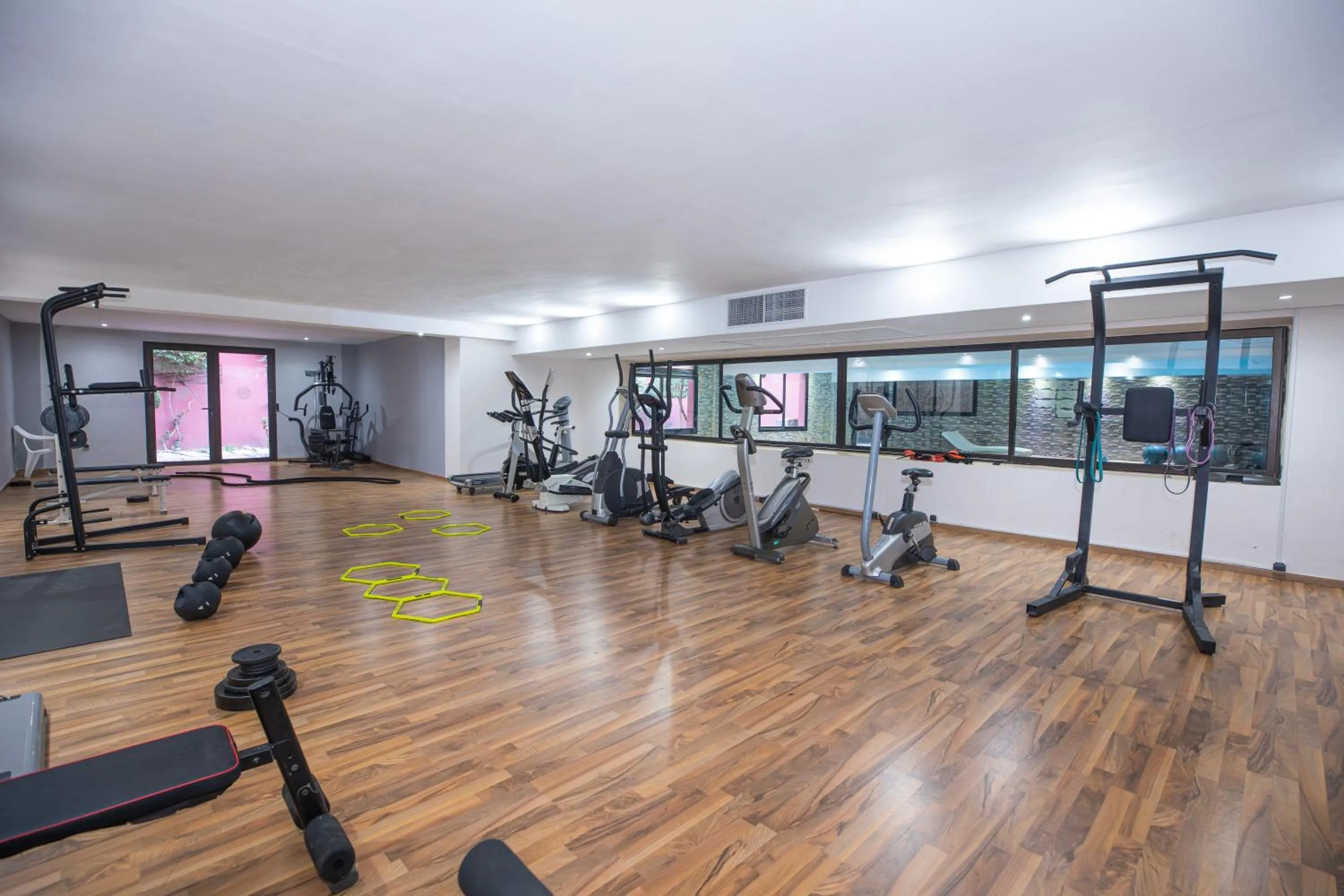 Fitness centre/facilities in Oliva Hotel Condominium Marrakech