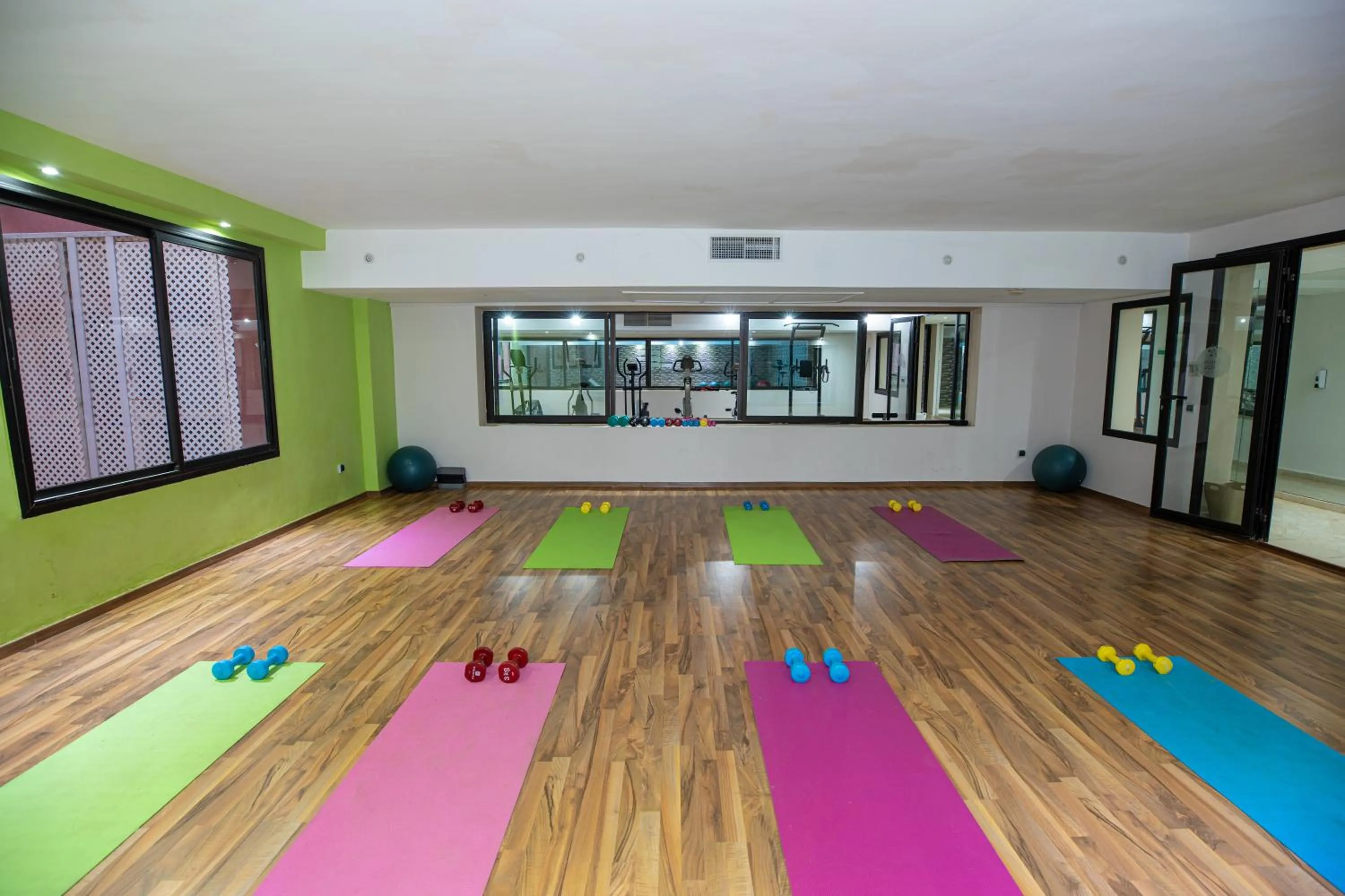 Fitness centre/facilities in Oliva Hotel Condominium Marrakech