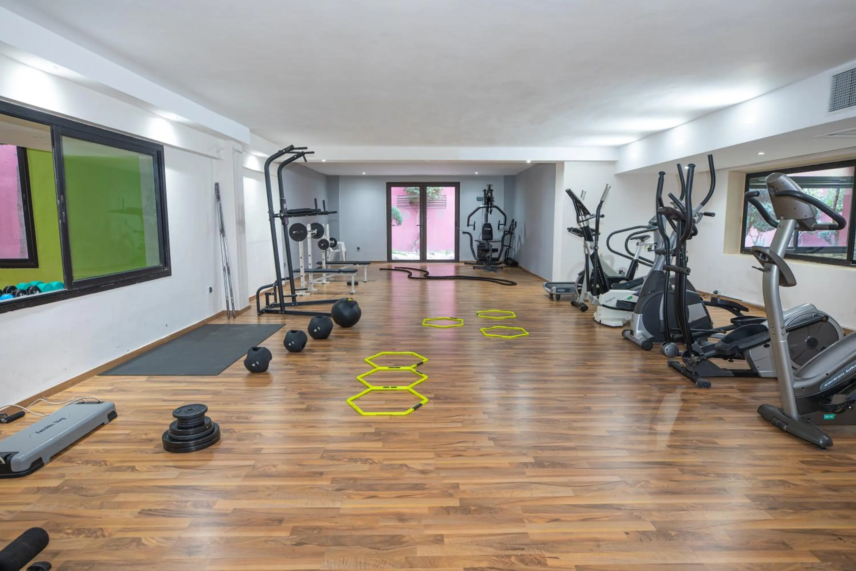 Fitness centre/facilities in Oliva Hotel Condominium Marrakech