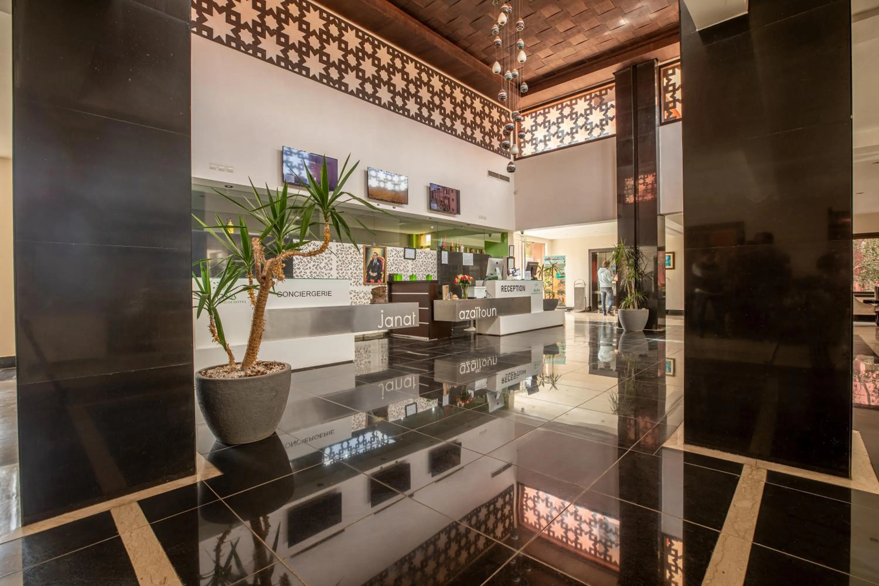 Lobby or reception in Oliva Hotel Condominium Marrakech