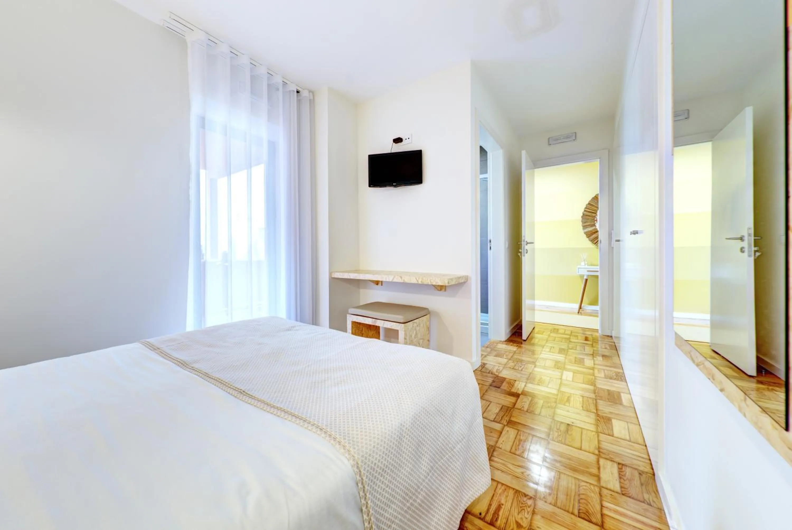 Bed in Hotel do Mercado