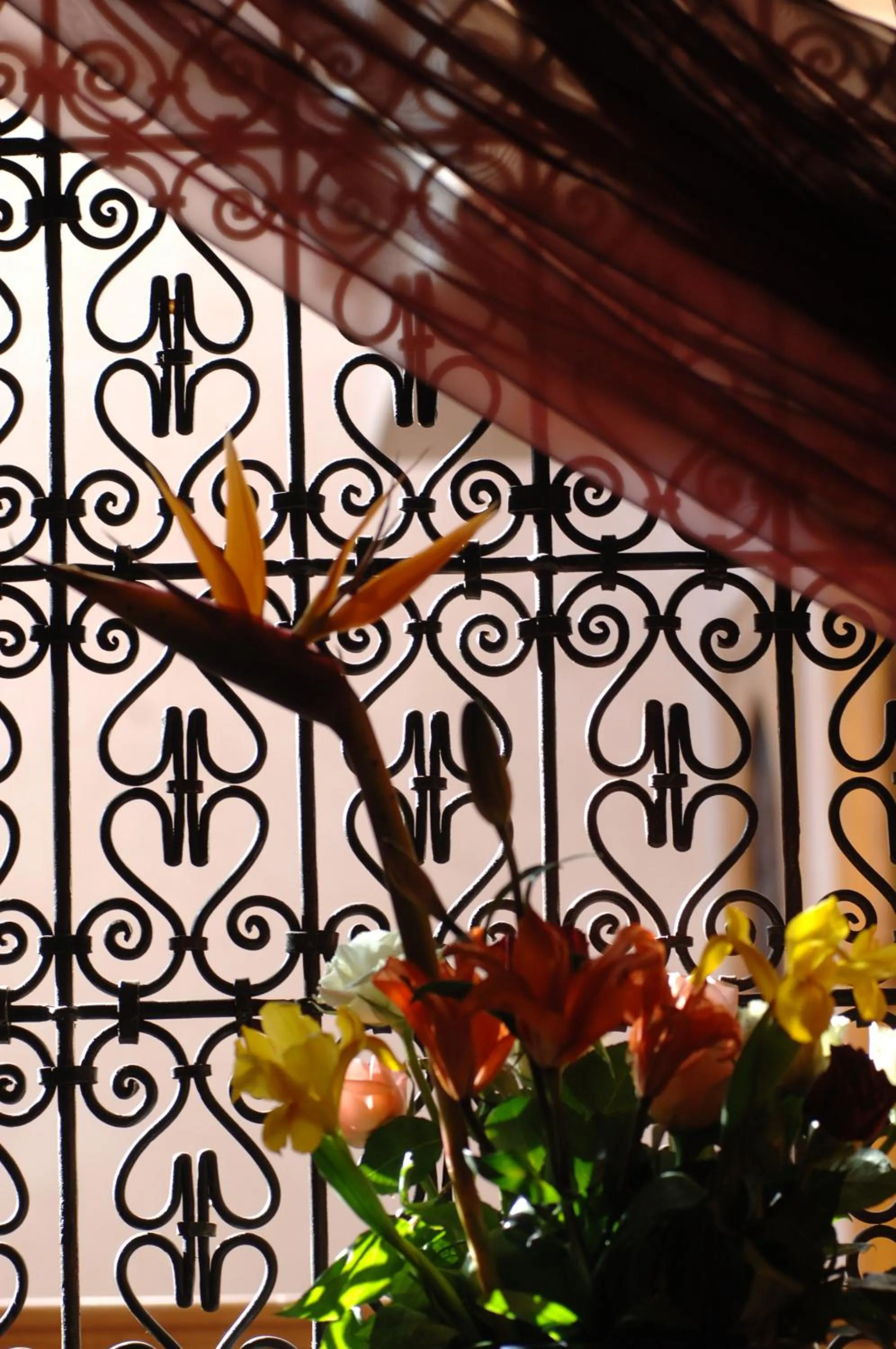 Decorative detail in Dar Tasnime