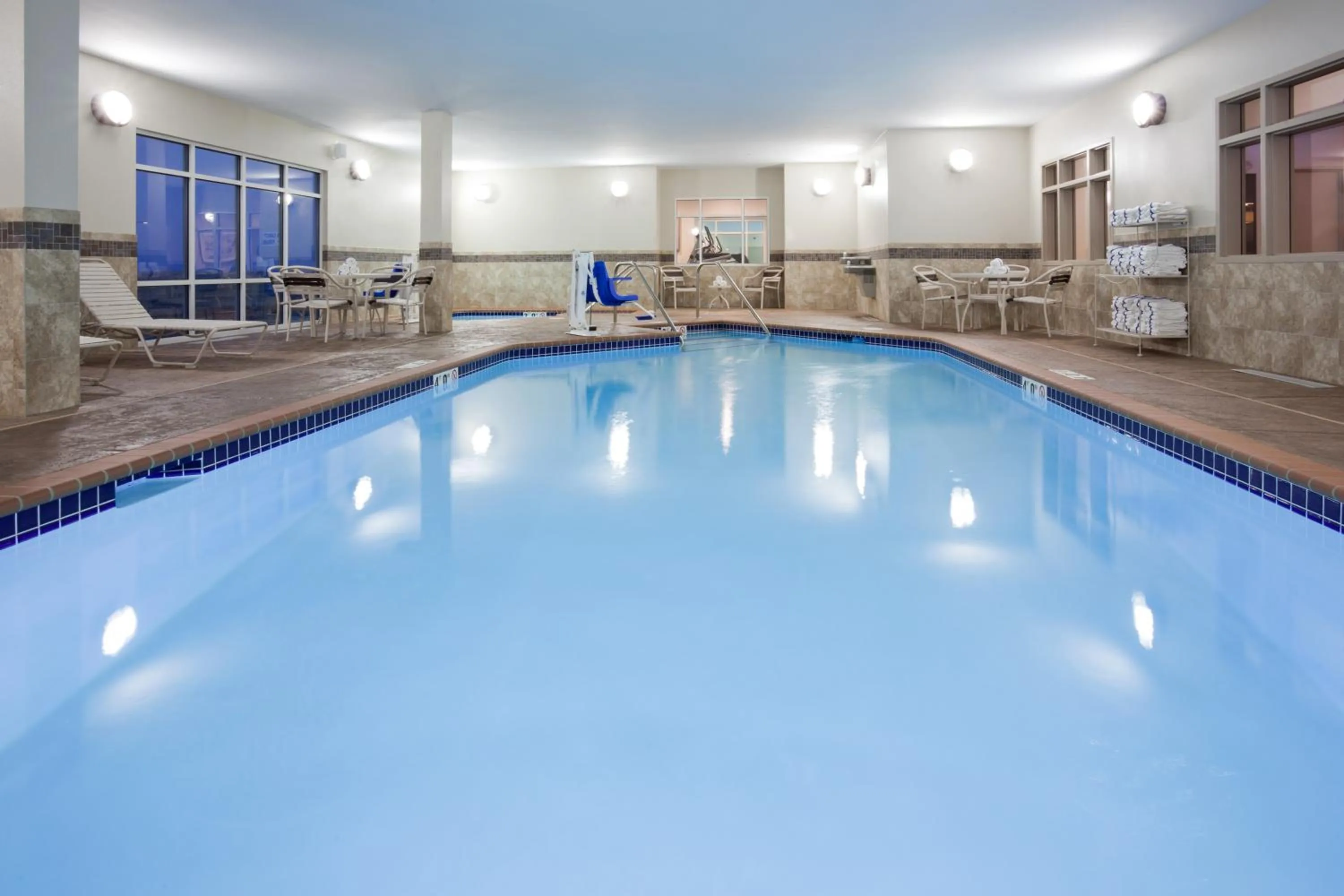 Swimming pool in AmericInn by Wyndham Sibley