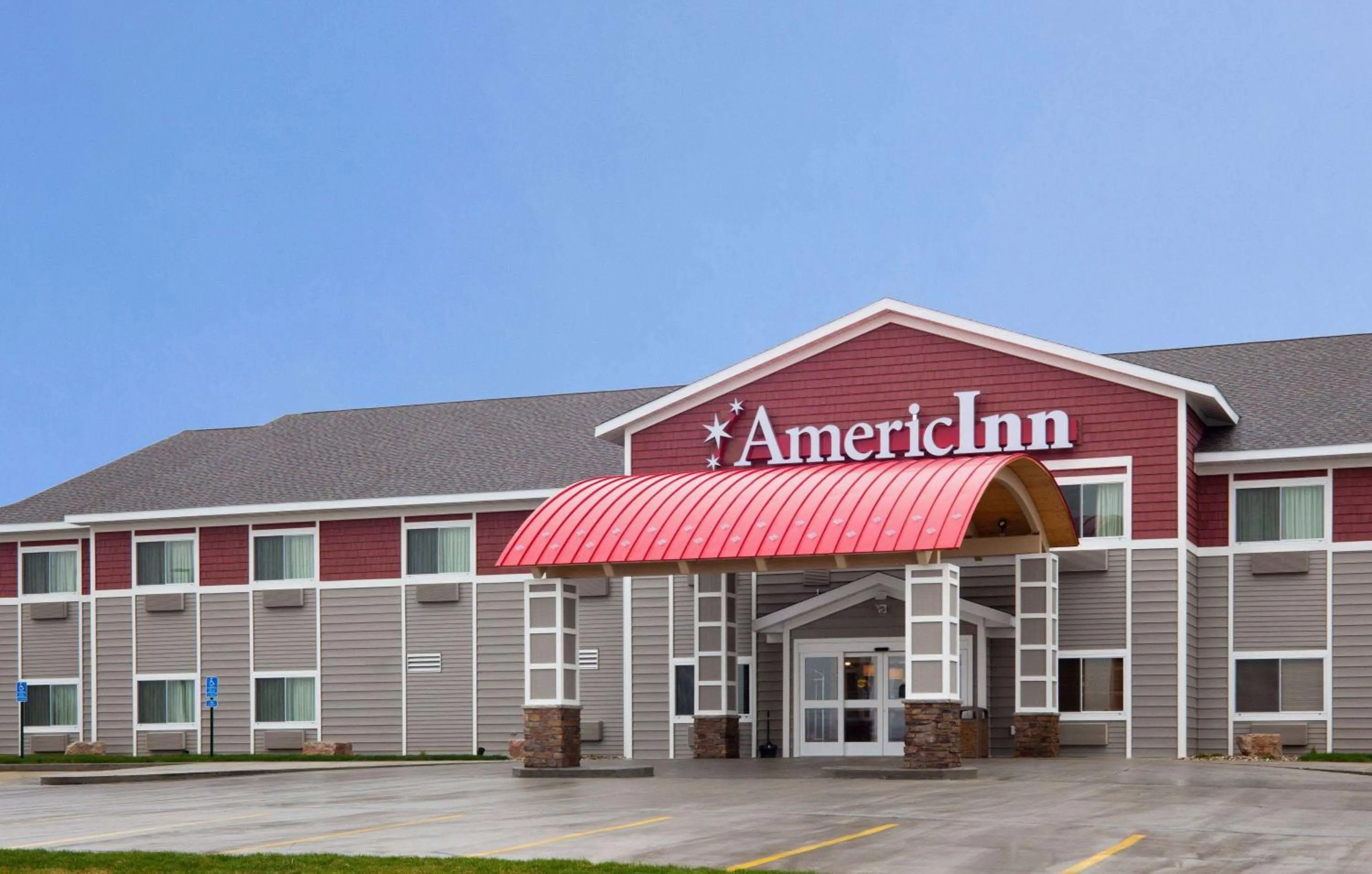 Property building in AmericInn by Wyndham Sibley