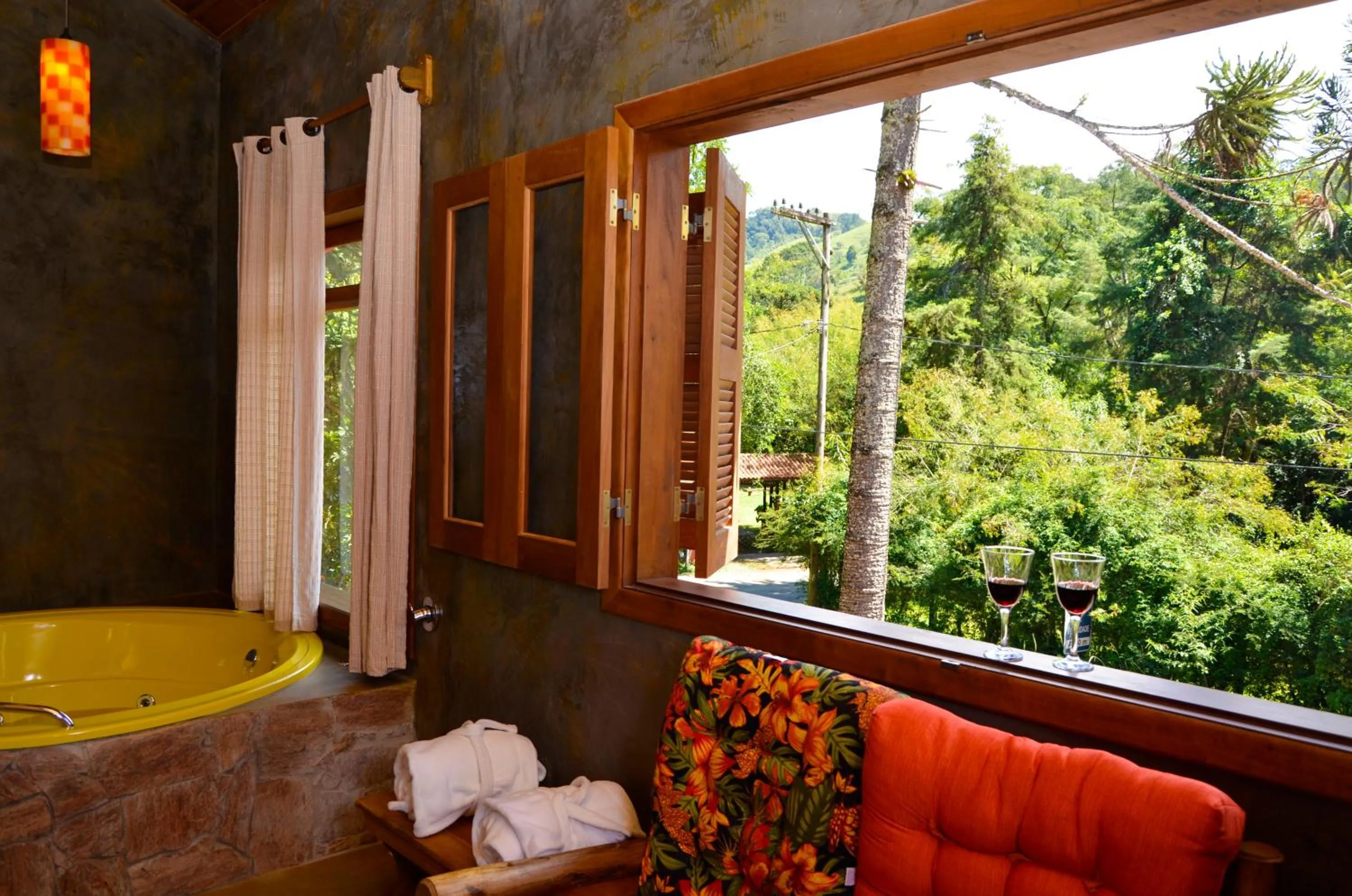 Decorative detail in Pousada Silvestre