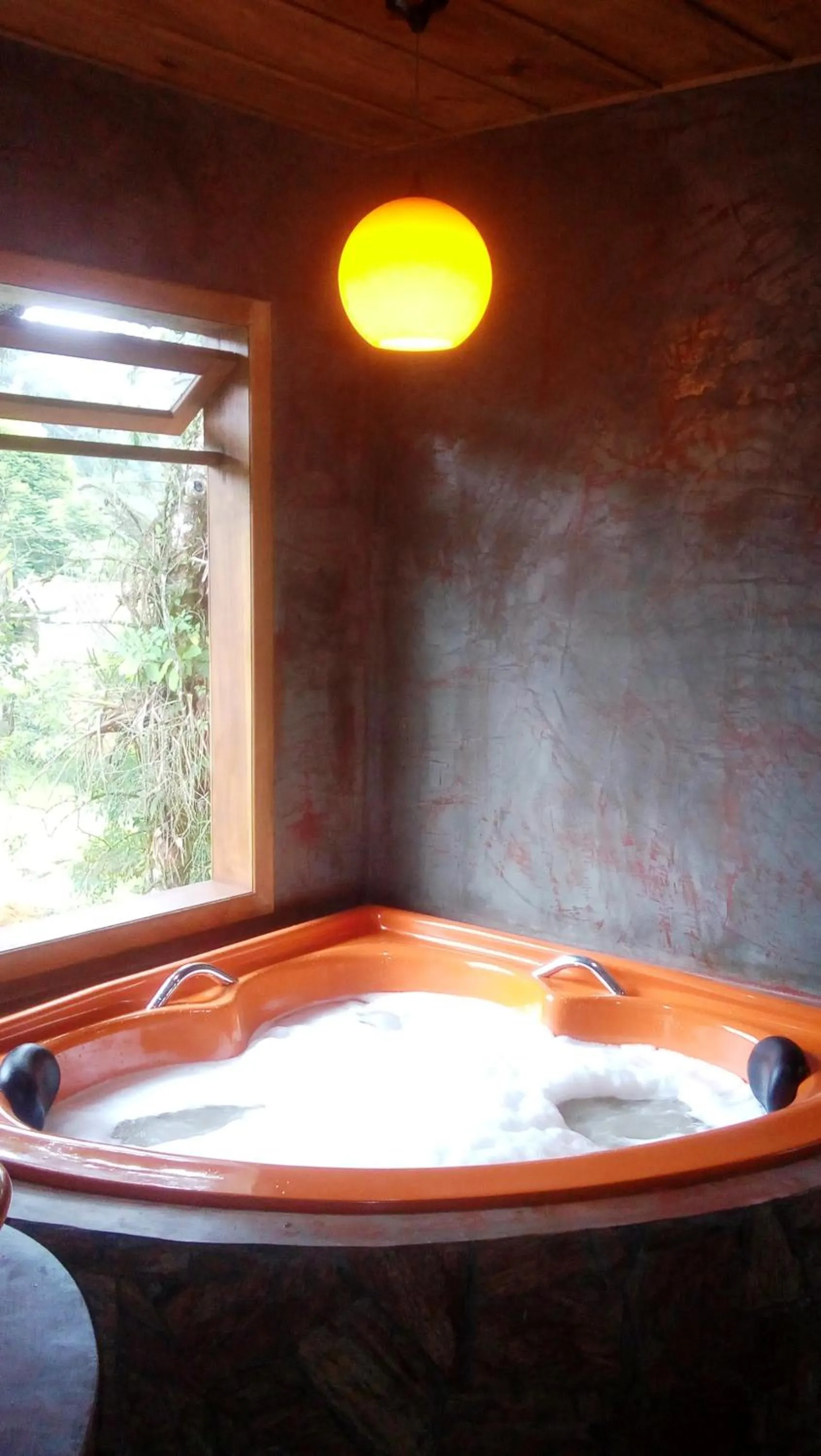 Hot Tub in Pousada Silvestre