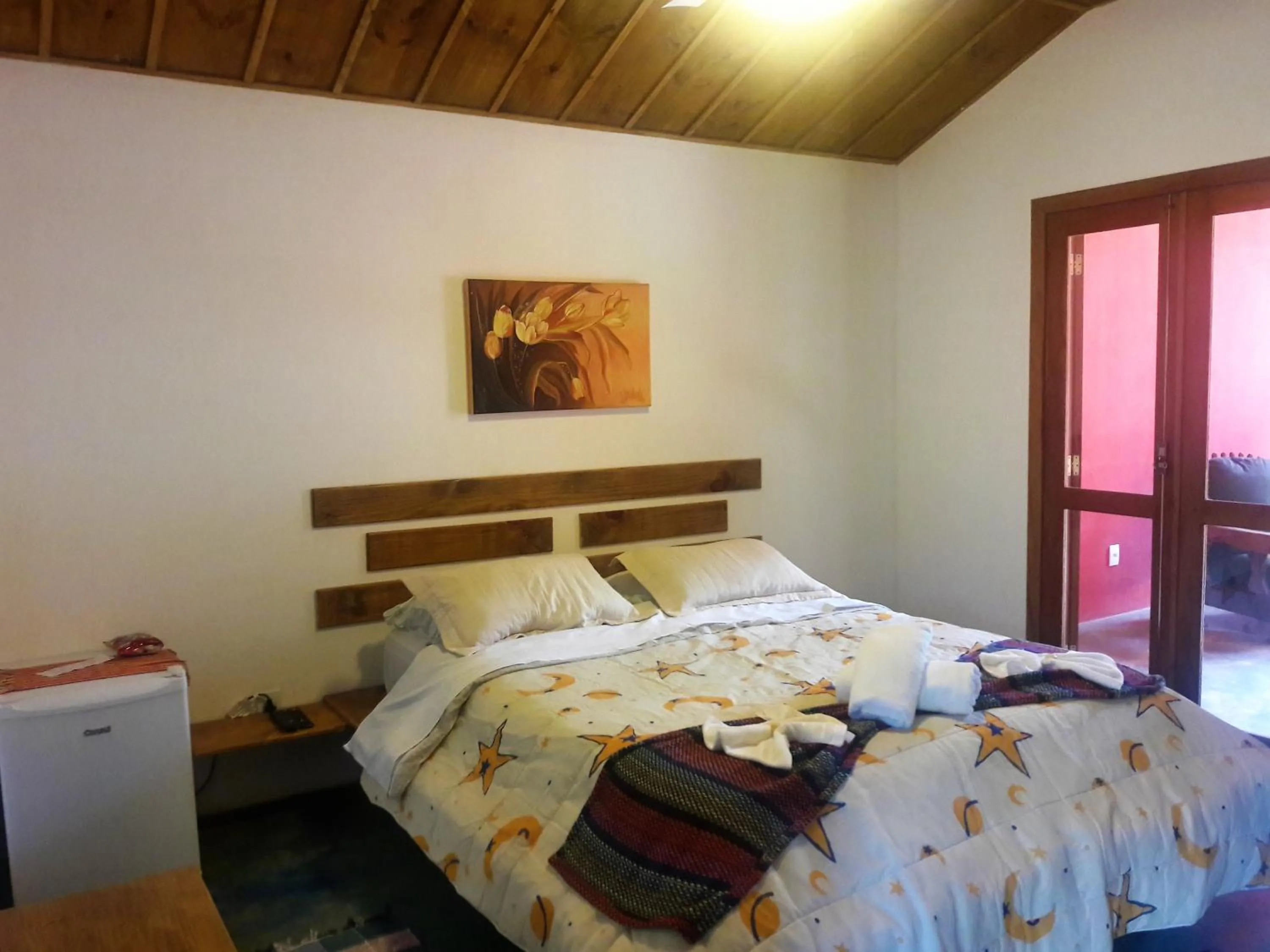 Bed in Pousada Silvestre