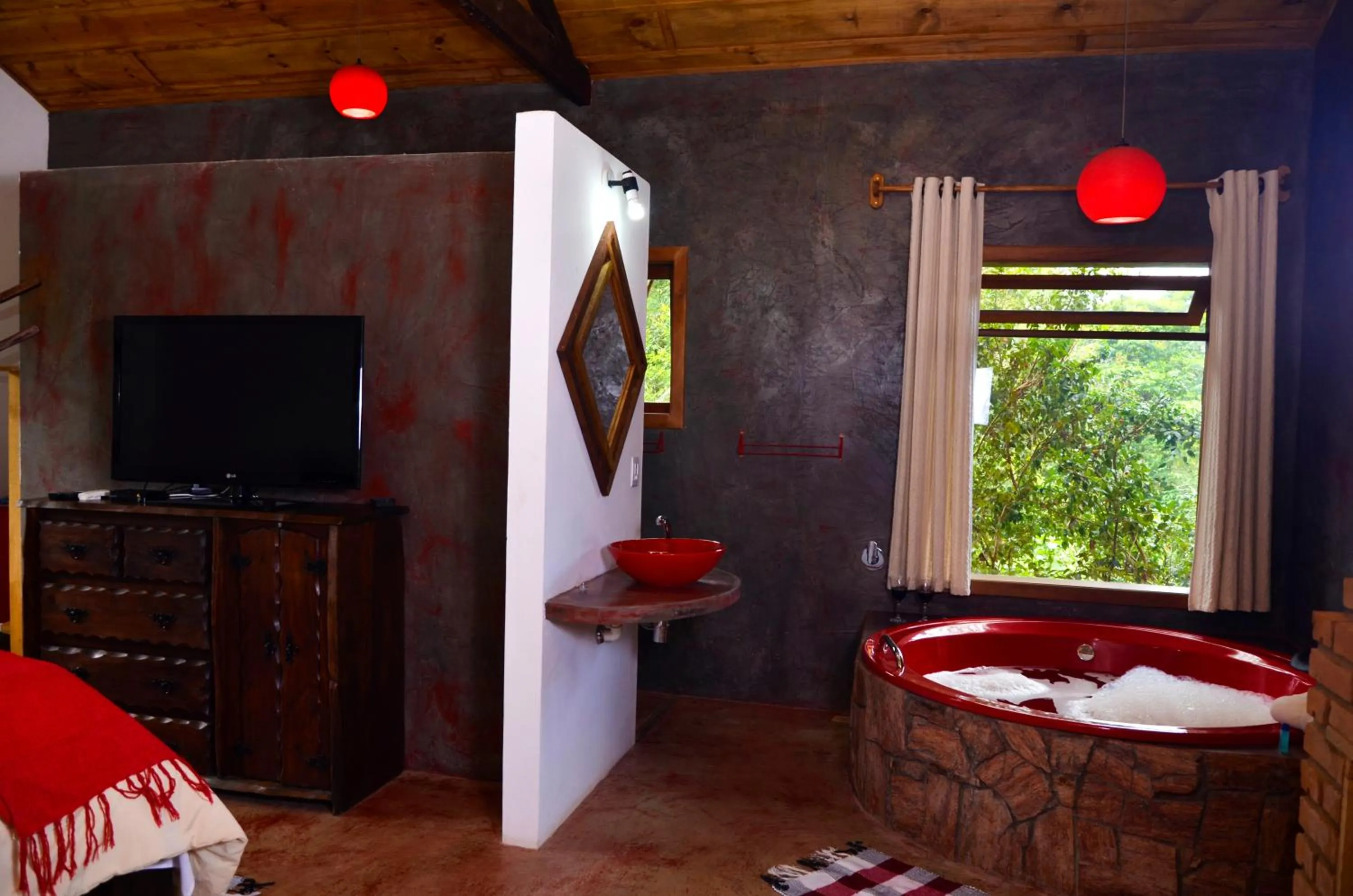 Photo of the whole room in Pousada Silvestre