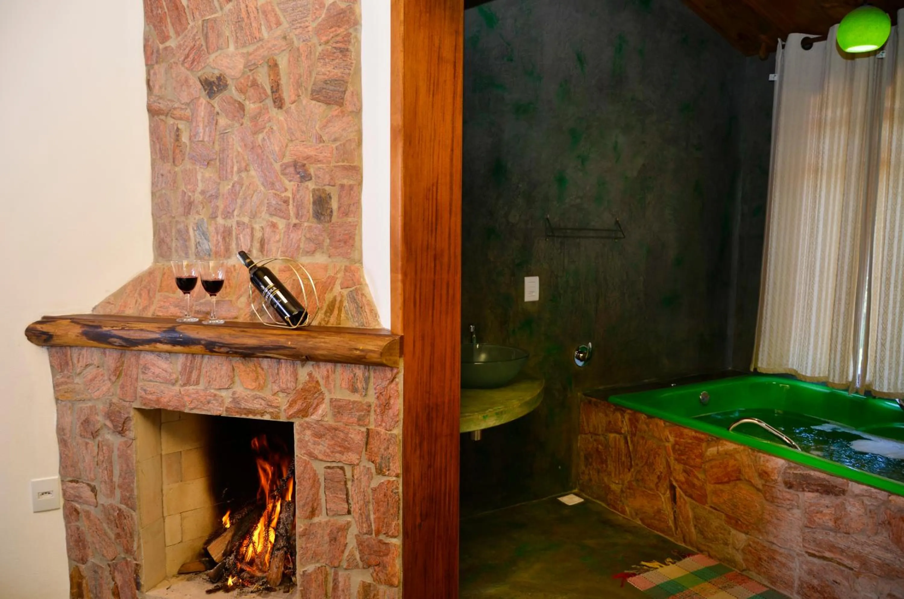 Decorative detail in Pousada Silvestre