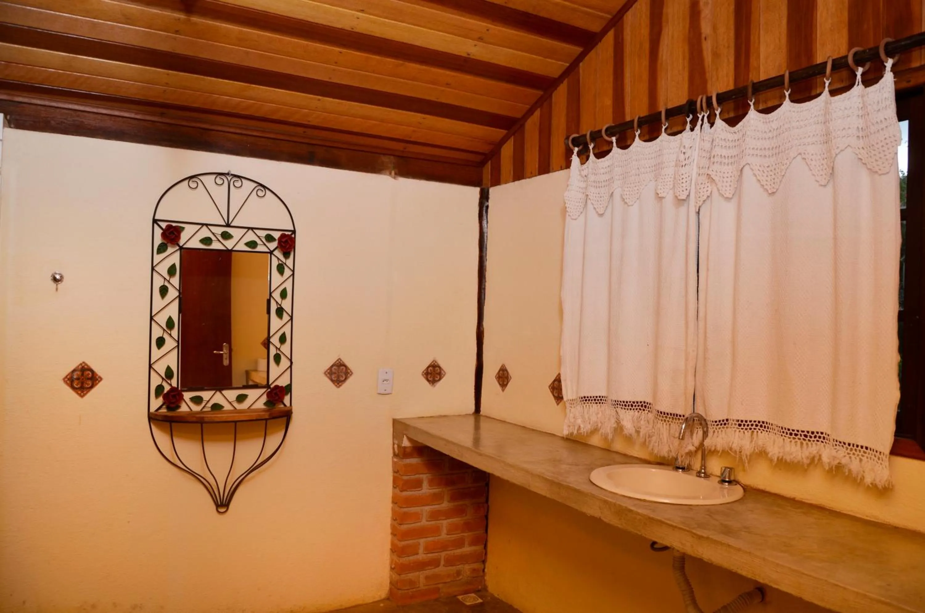 Bathroom in Pousada Silvestre