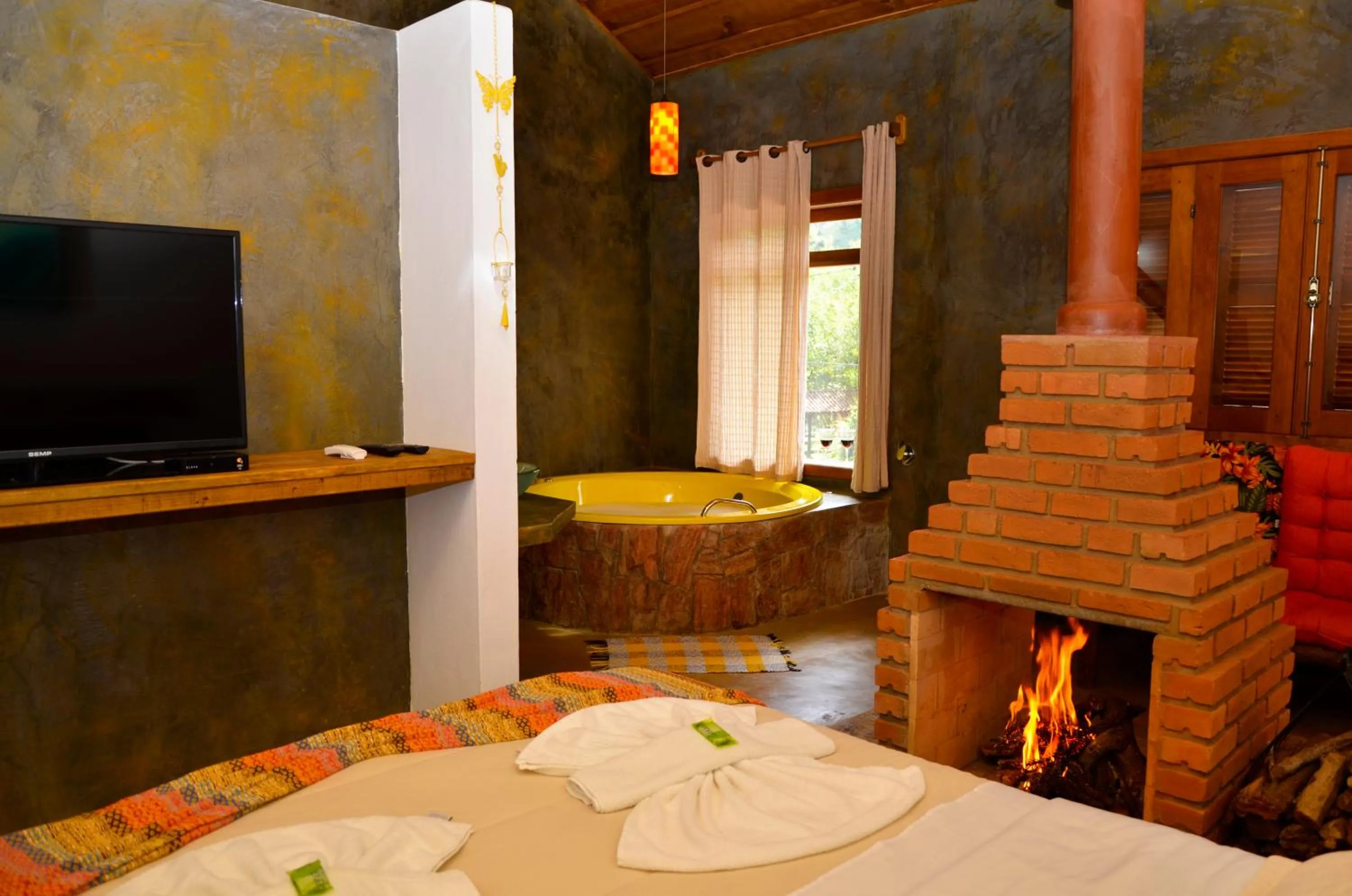 Photo of the whole room in Pousada Silvestre