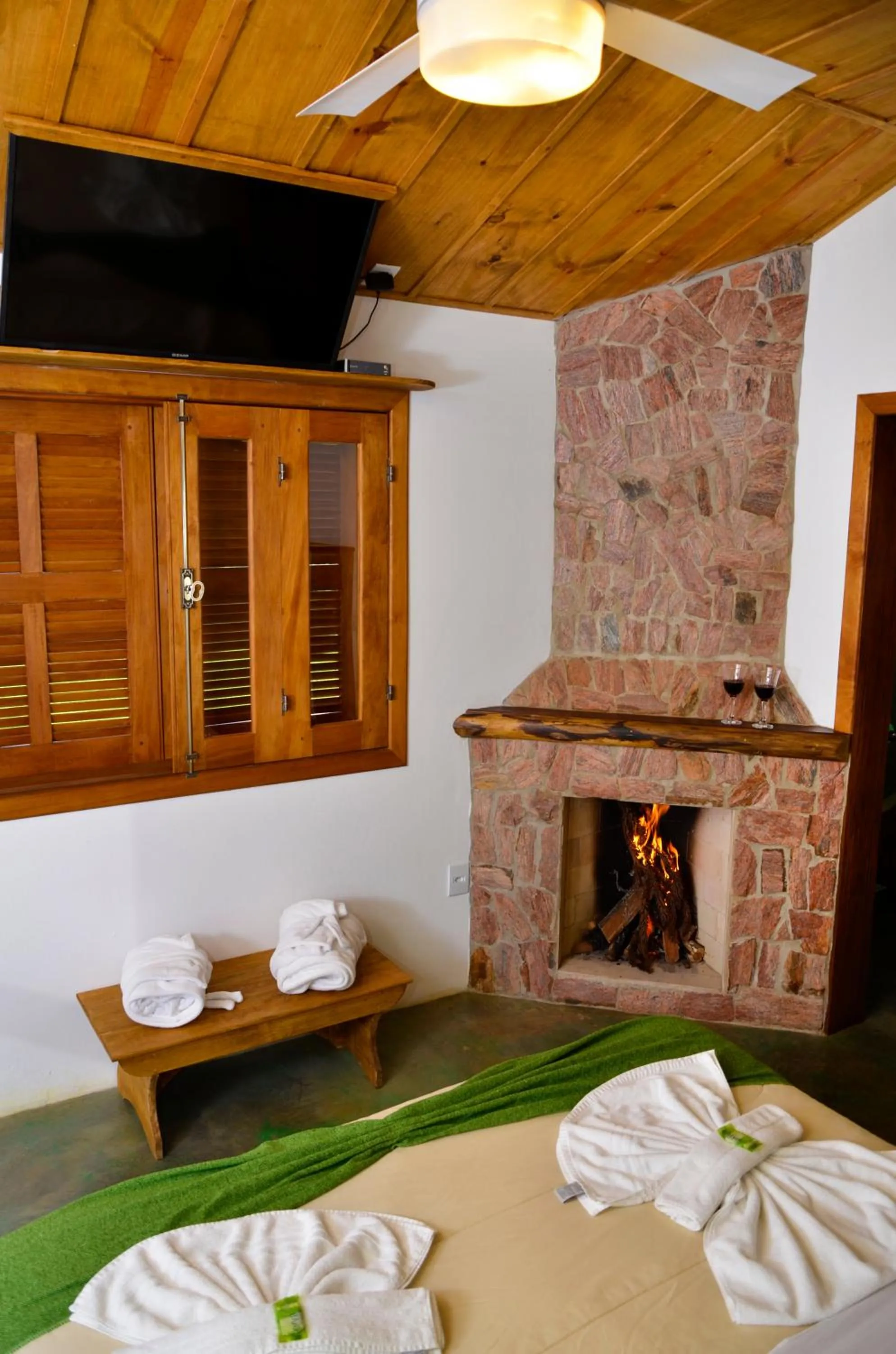 Decorative detail in Pousada Silvestre