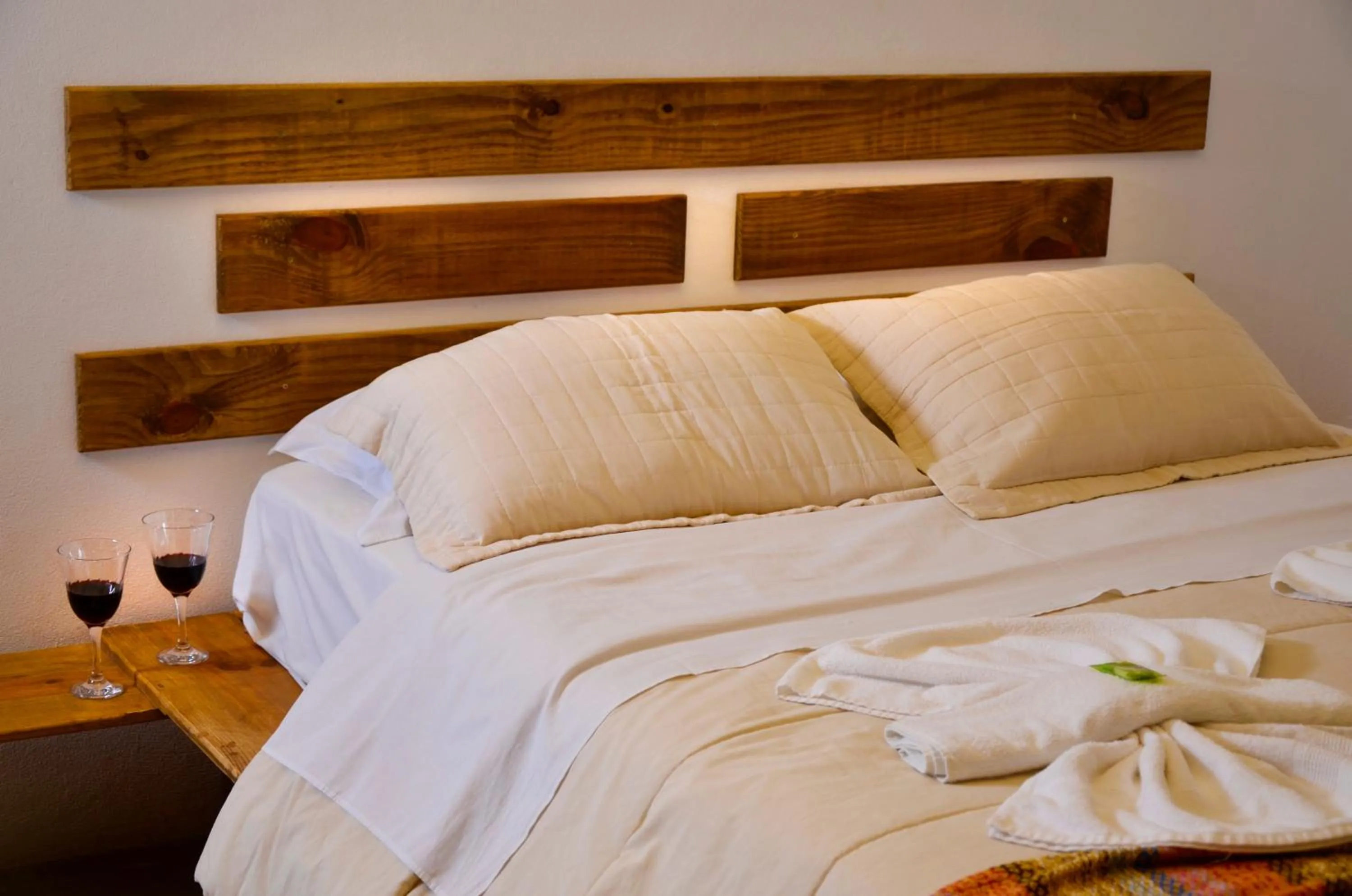 Bed in Pousada Silvestre