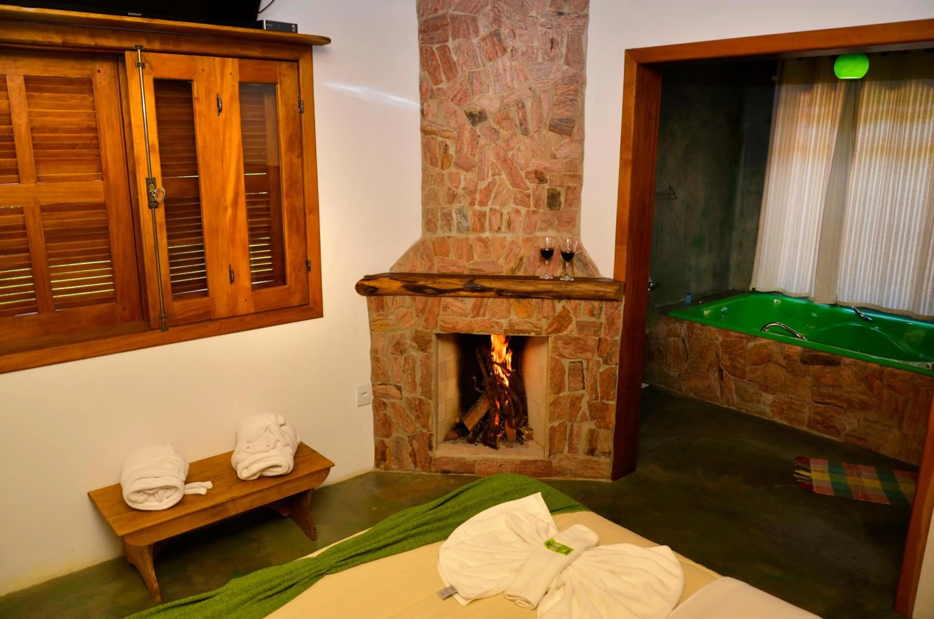 Decorative detail in Pousada Silvestre