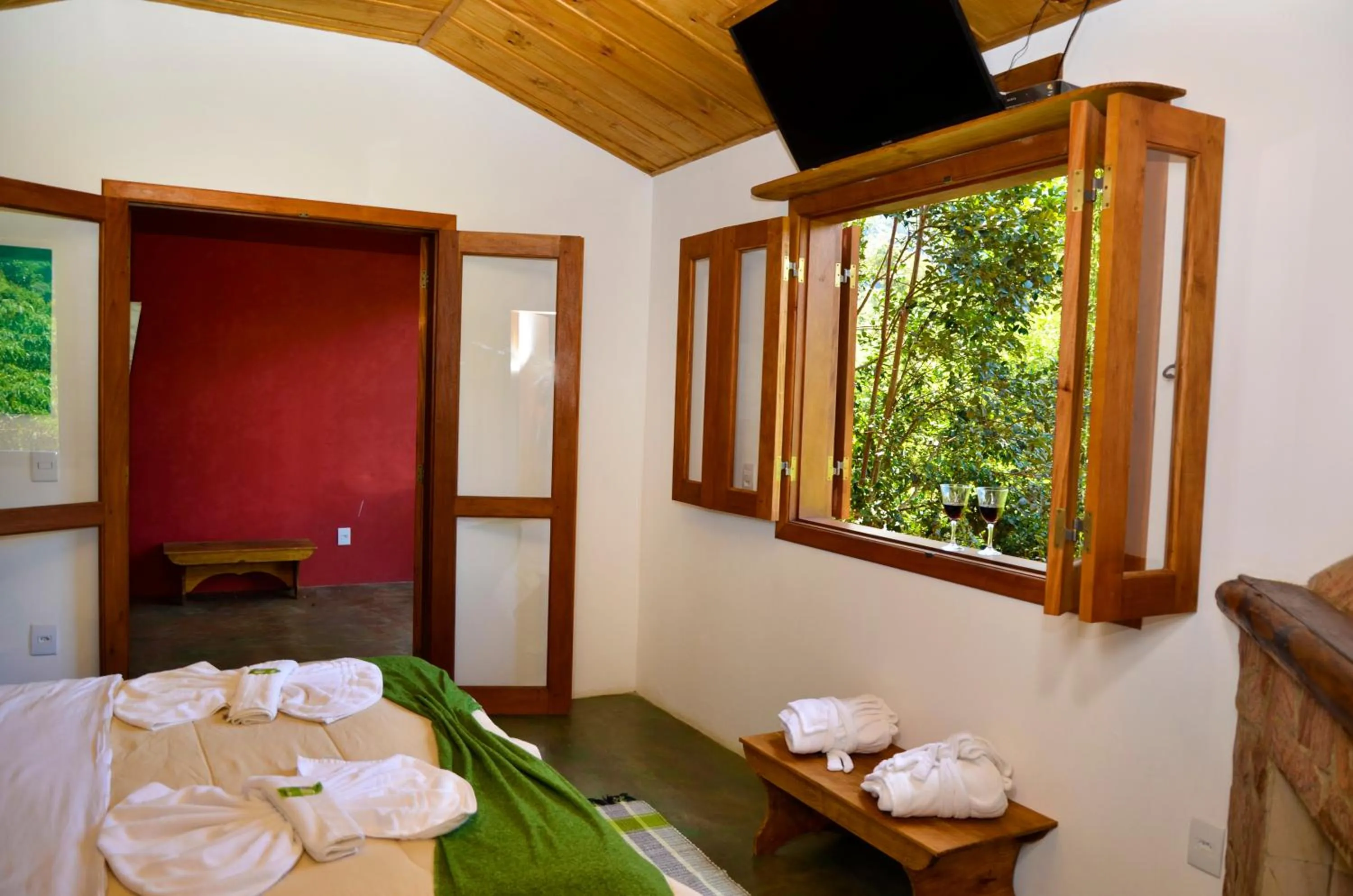 Photo of the whole room in Pousada Silvestre