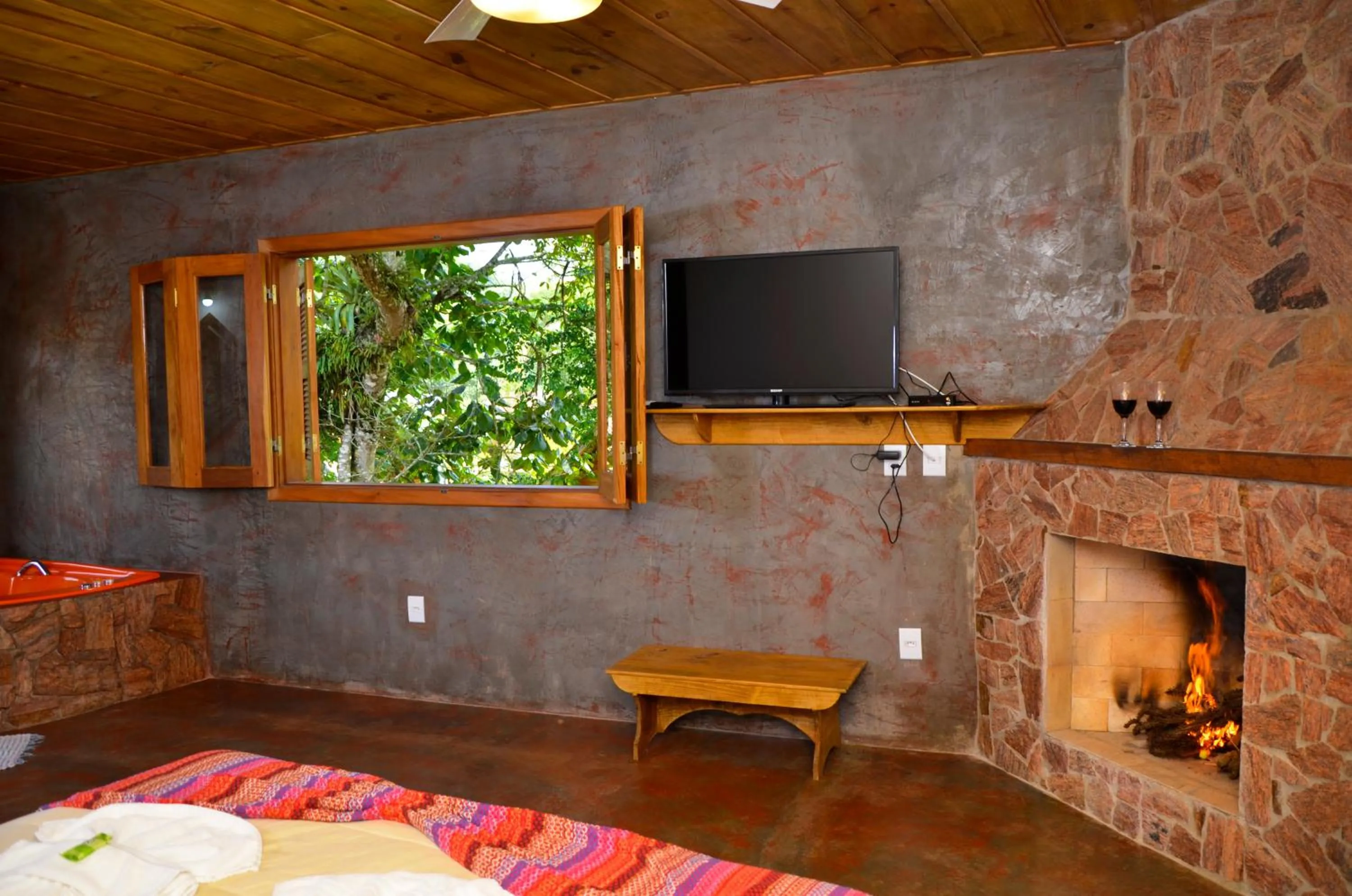 Decorative detail in Pousada Silvestre