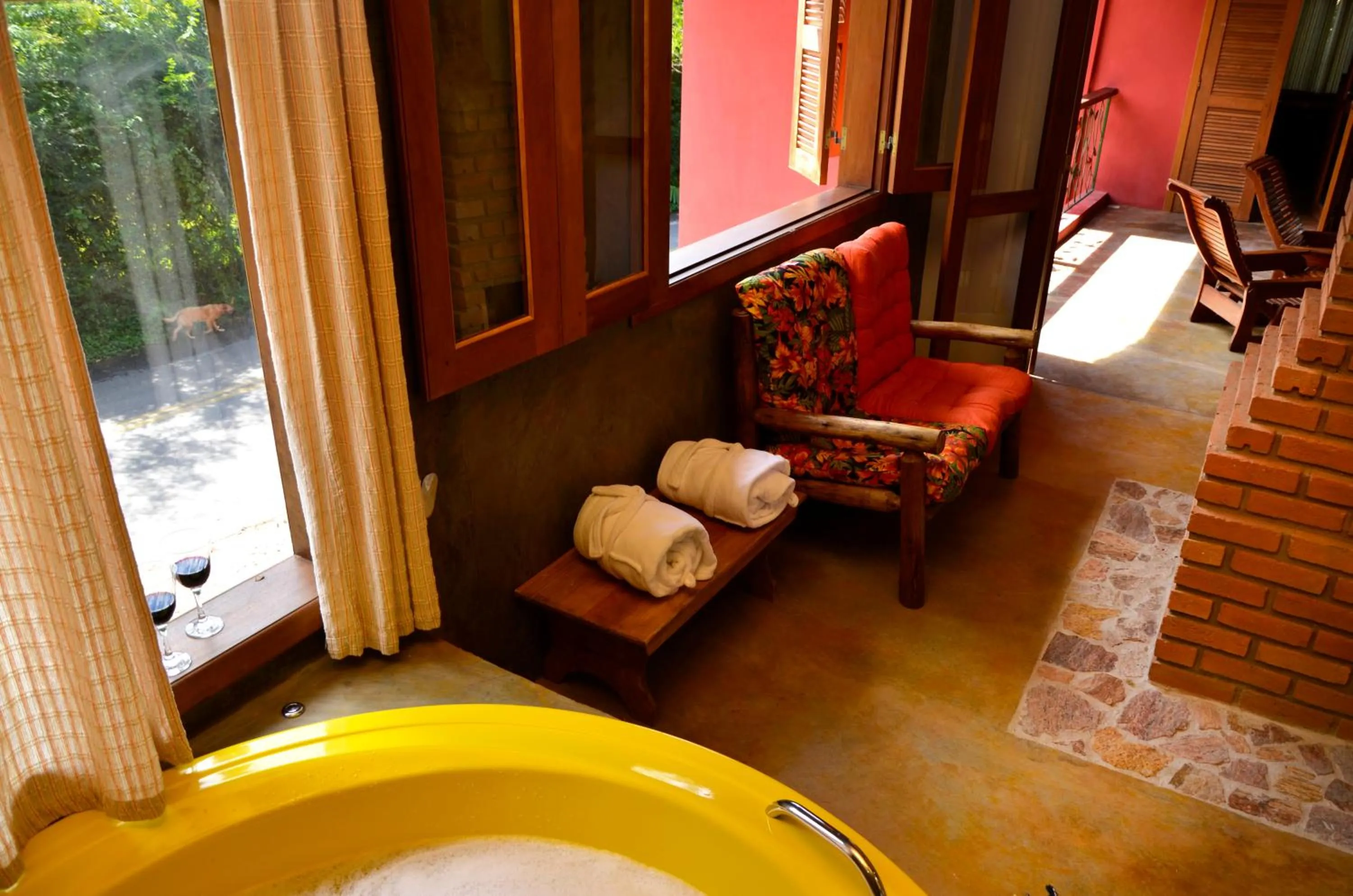 Decorative detail in Pousada Silvestre