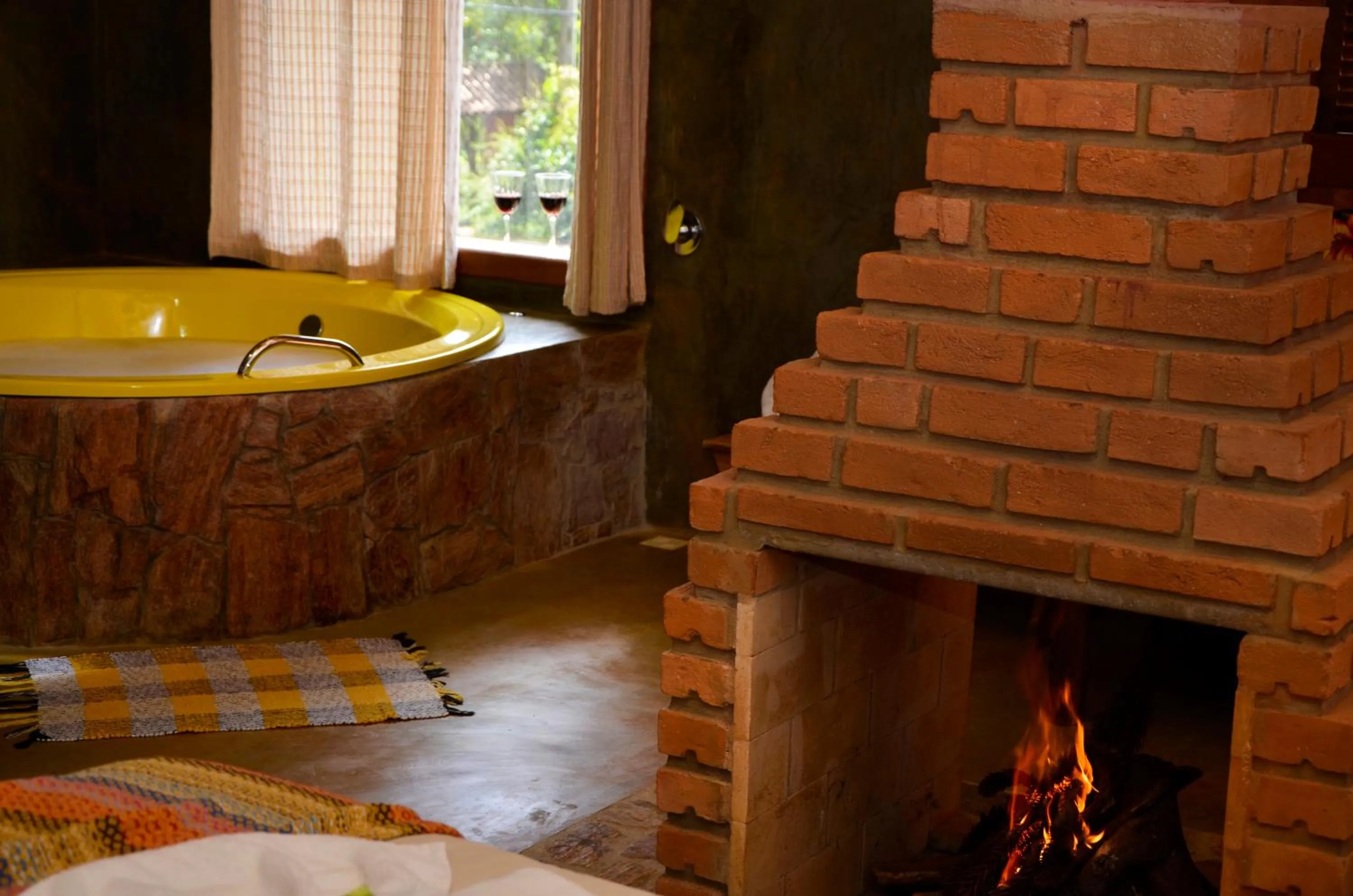 Decorative detail in Pousada Silvestre