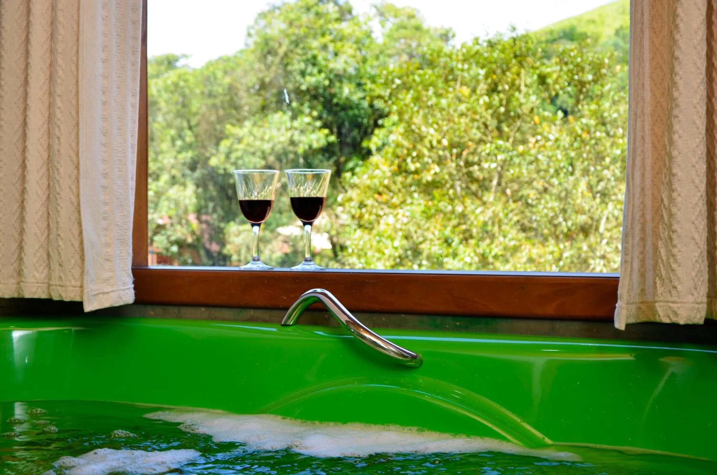 Mountain view in Pousada Silvestre