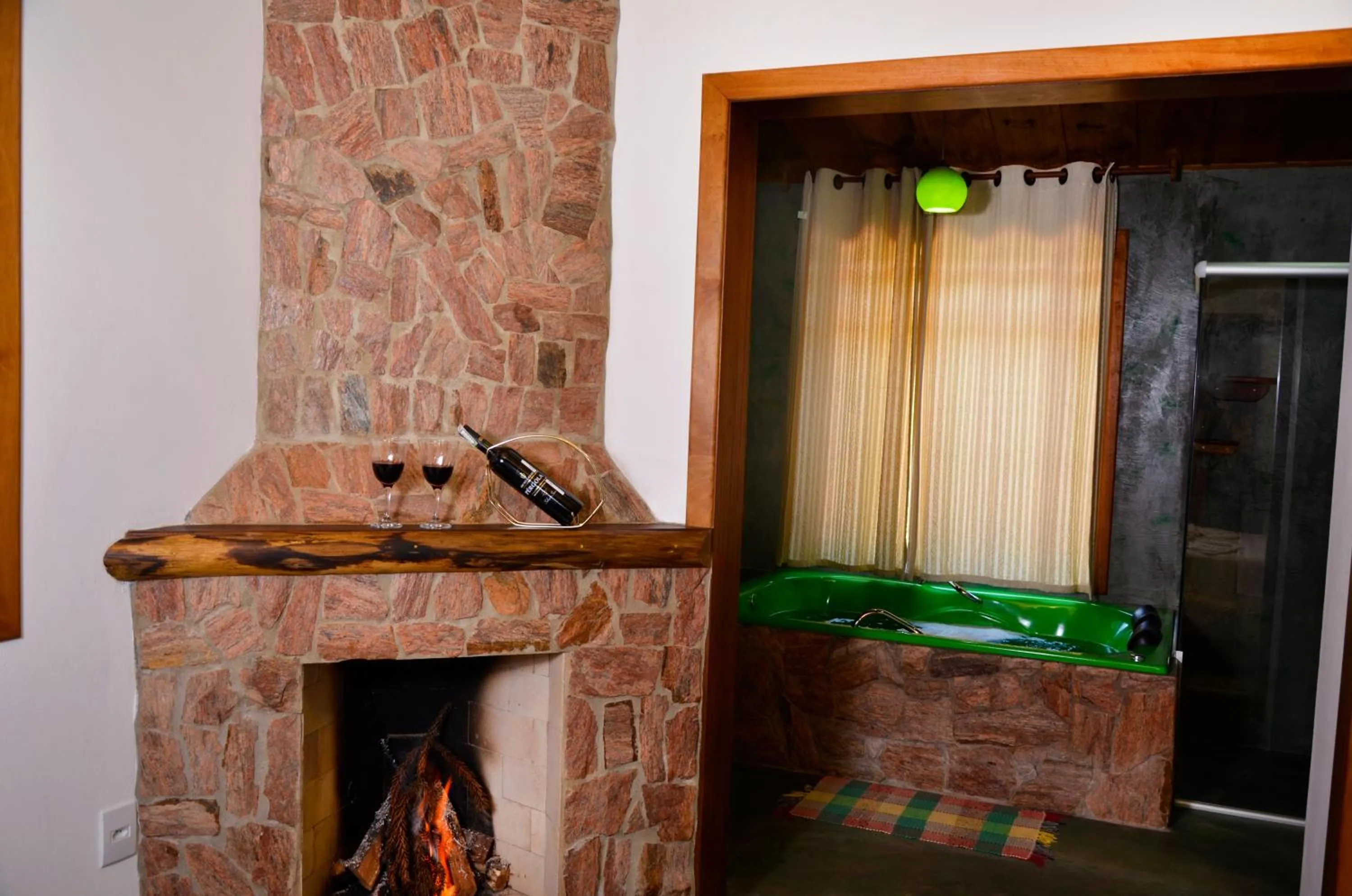 Decorative detail in Pousada Silvestre