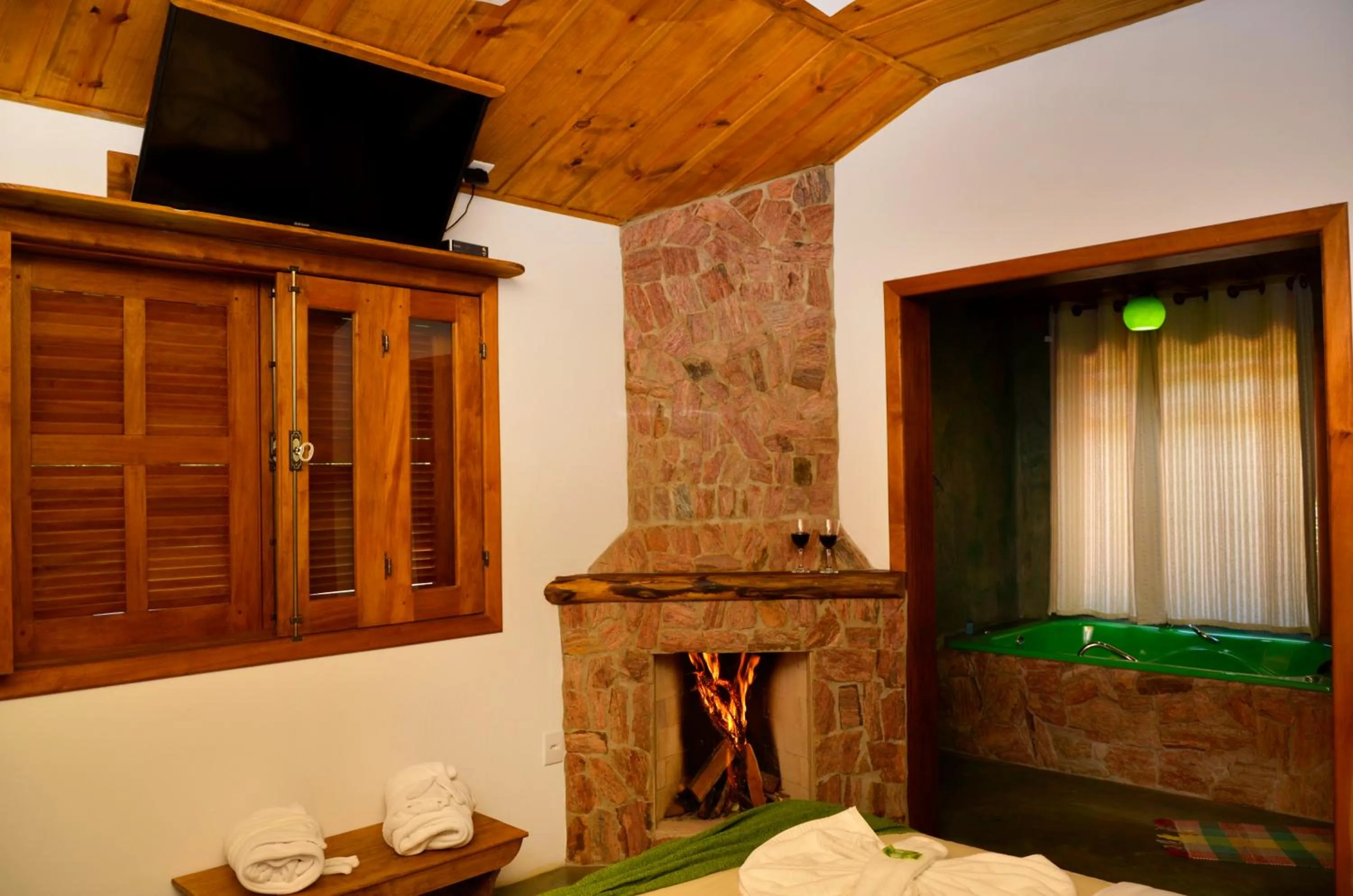 Decorative detail in Pousada Silvestre