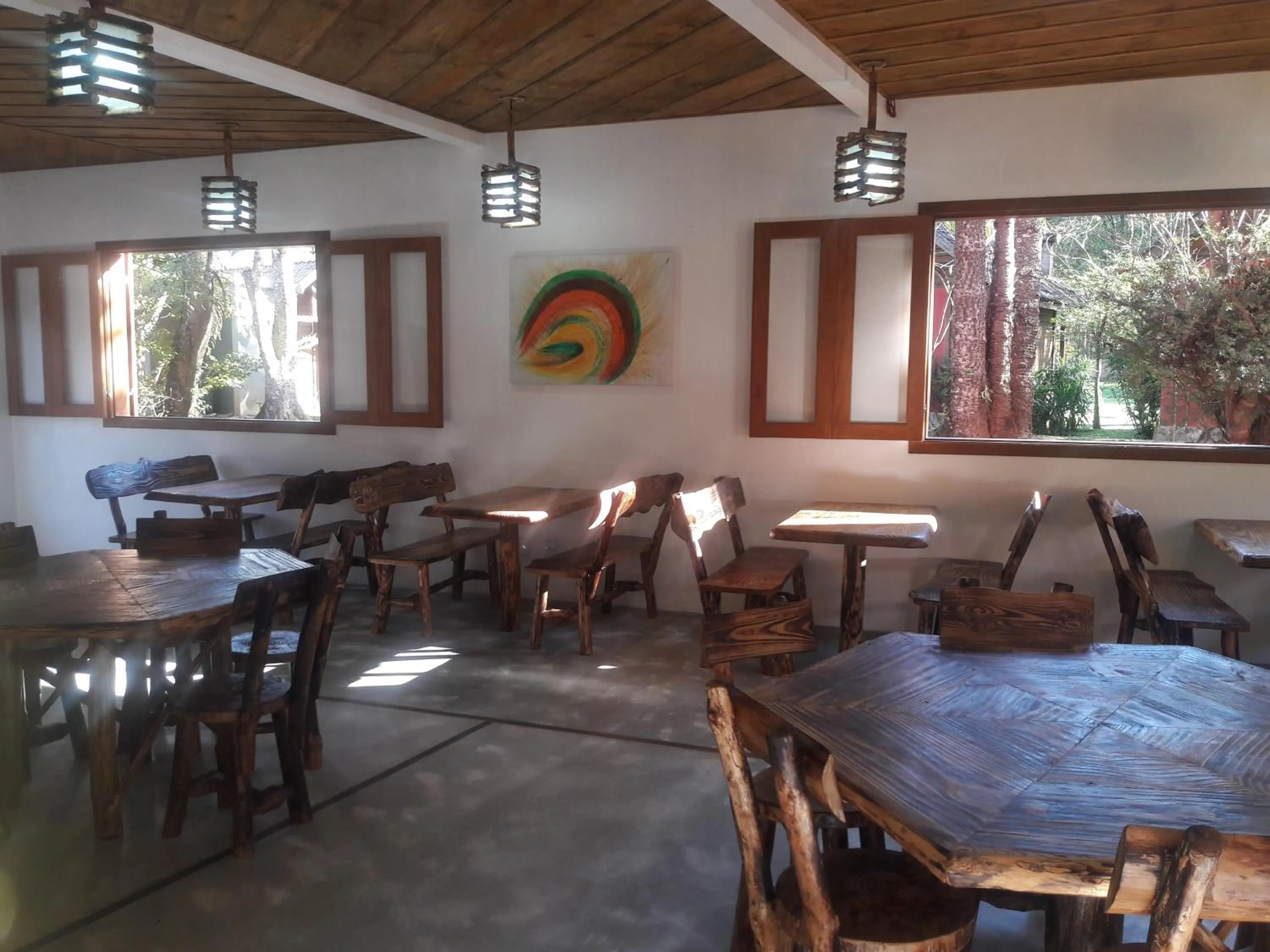 Restaurant/places to eat in Pousada Silvestre