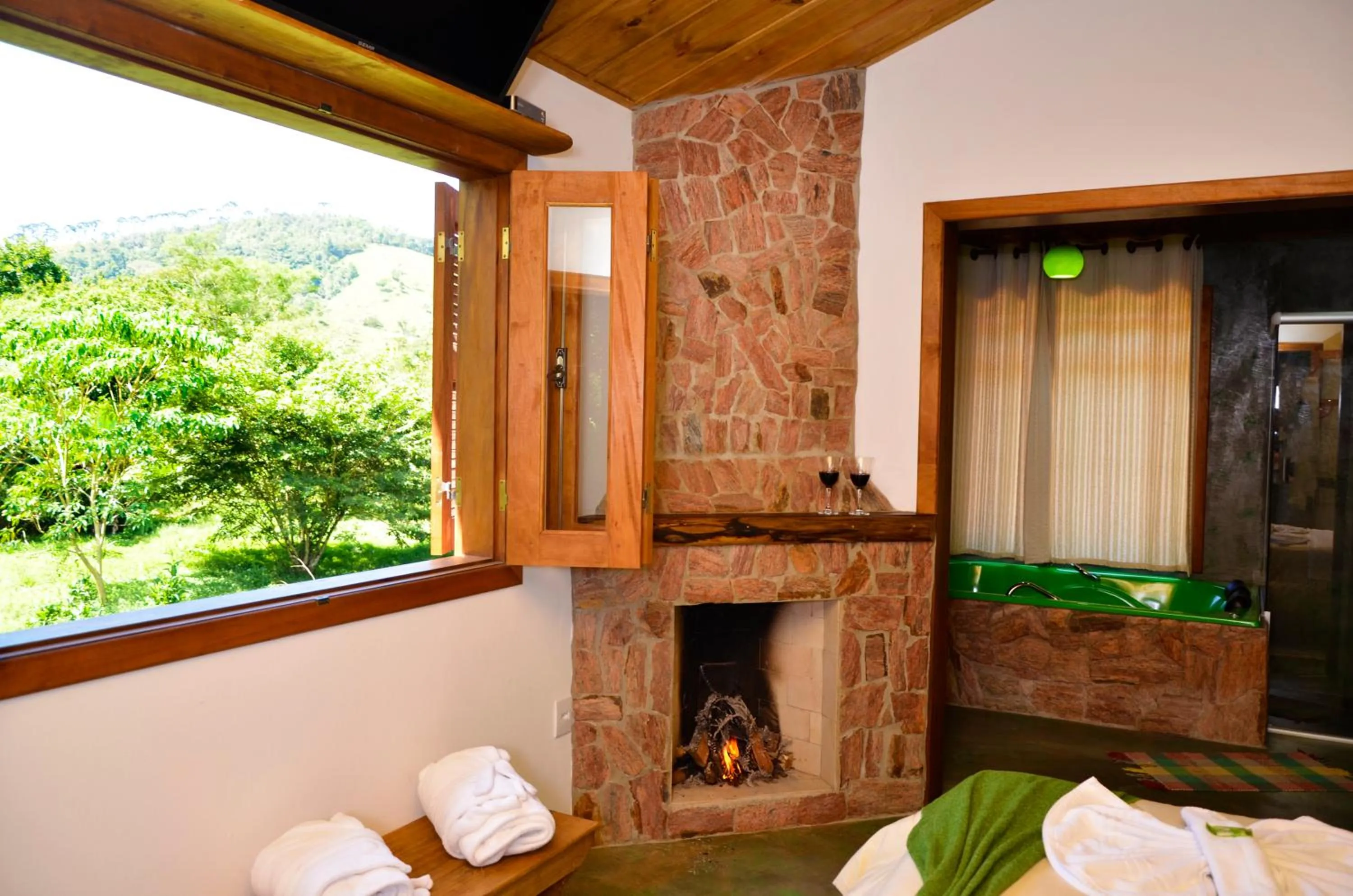 Decorative detail in Pousada Silvestre