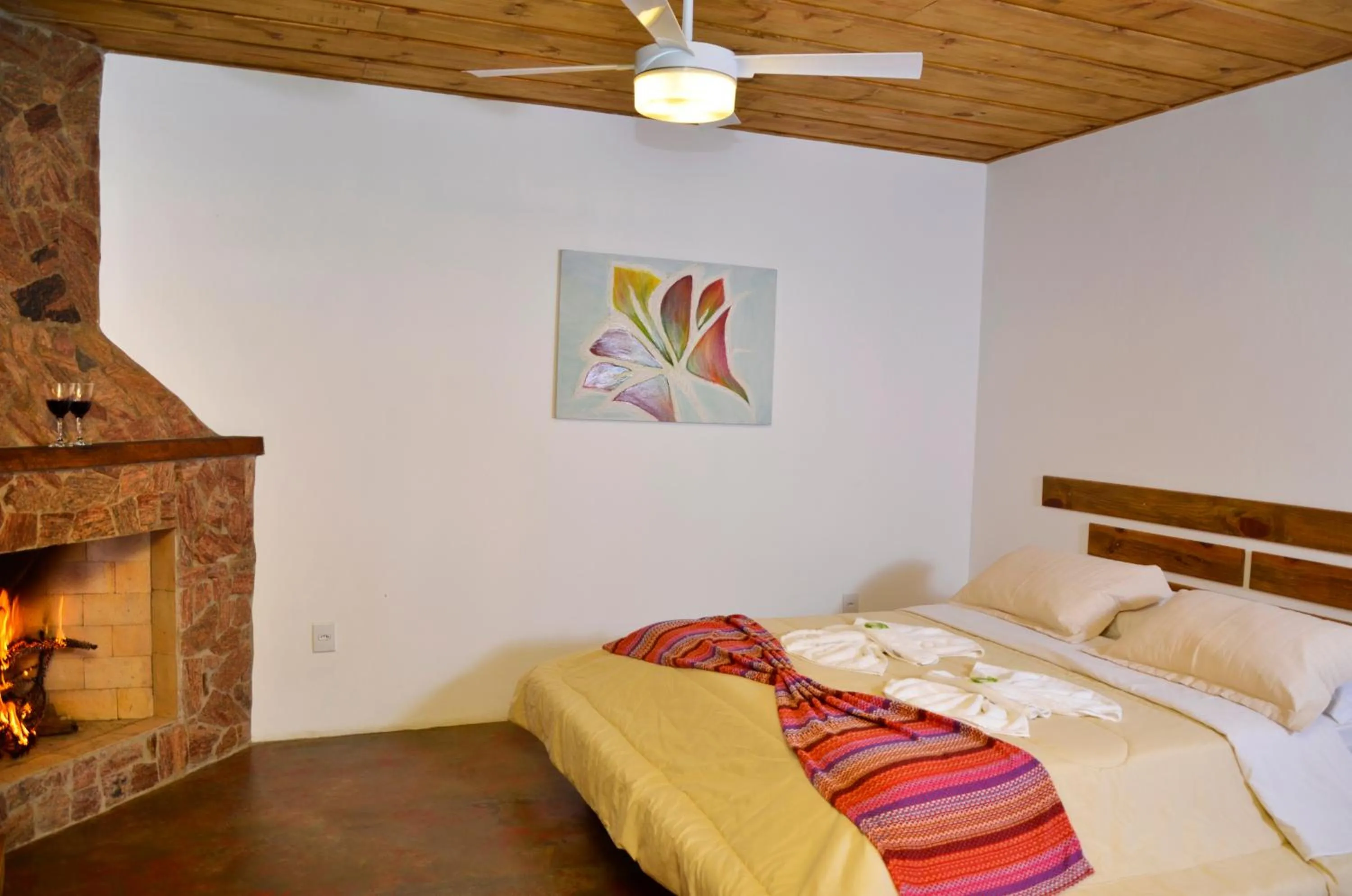 Photo of the whole room, Bed in Pousada Silvestre