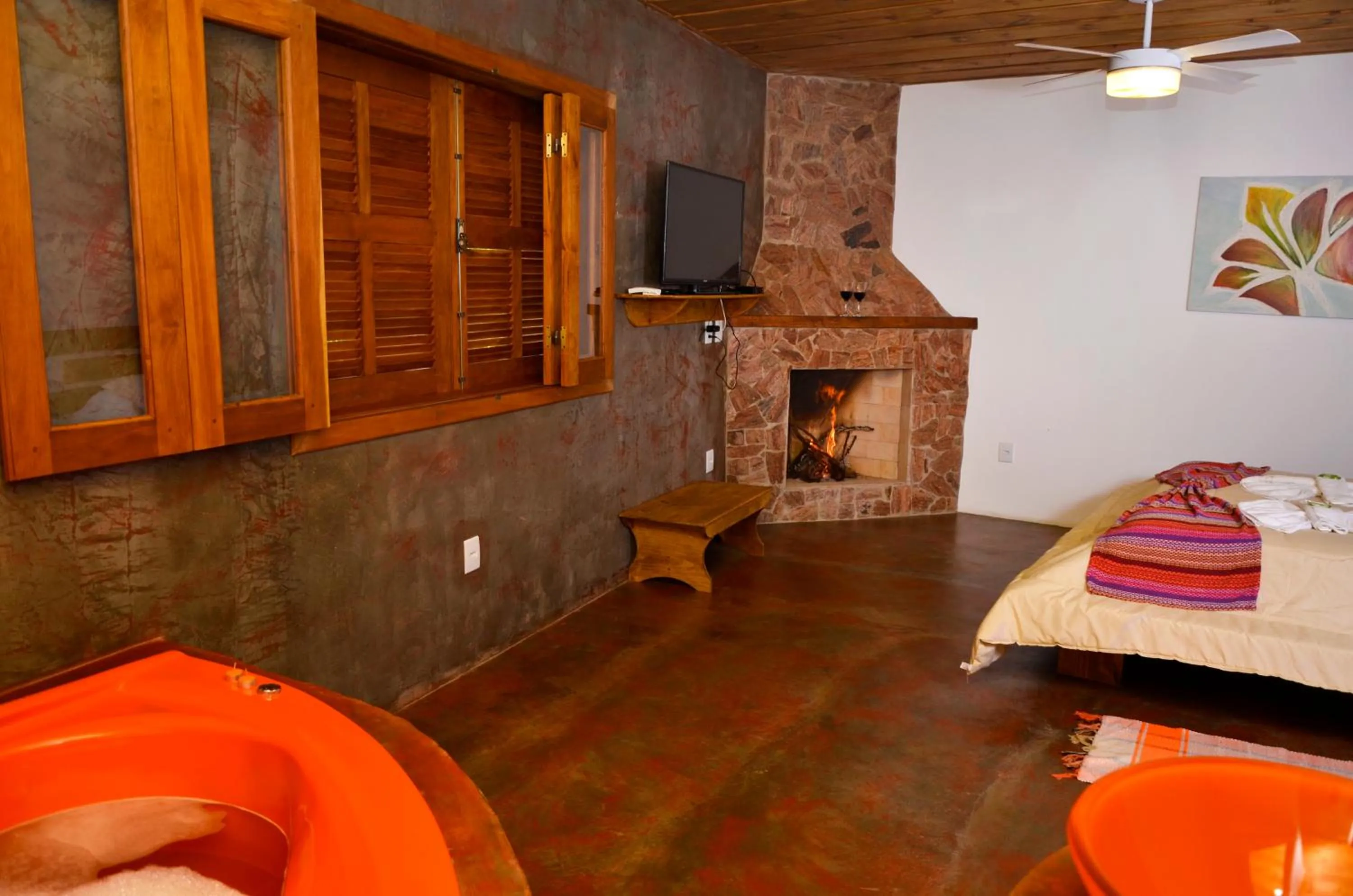 Photo of the whole room in Pousada Silvestre