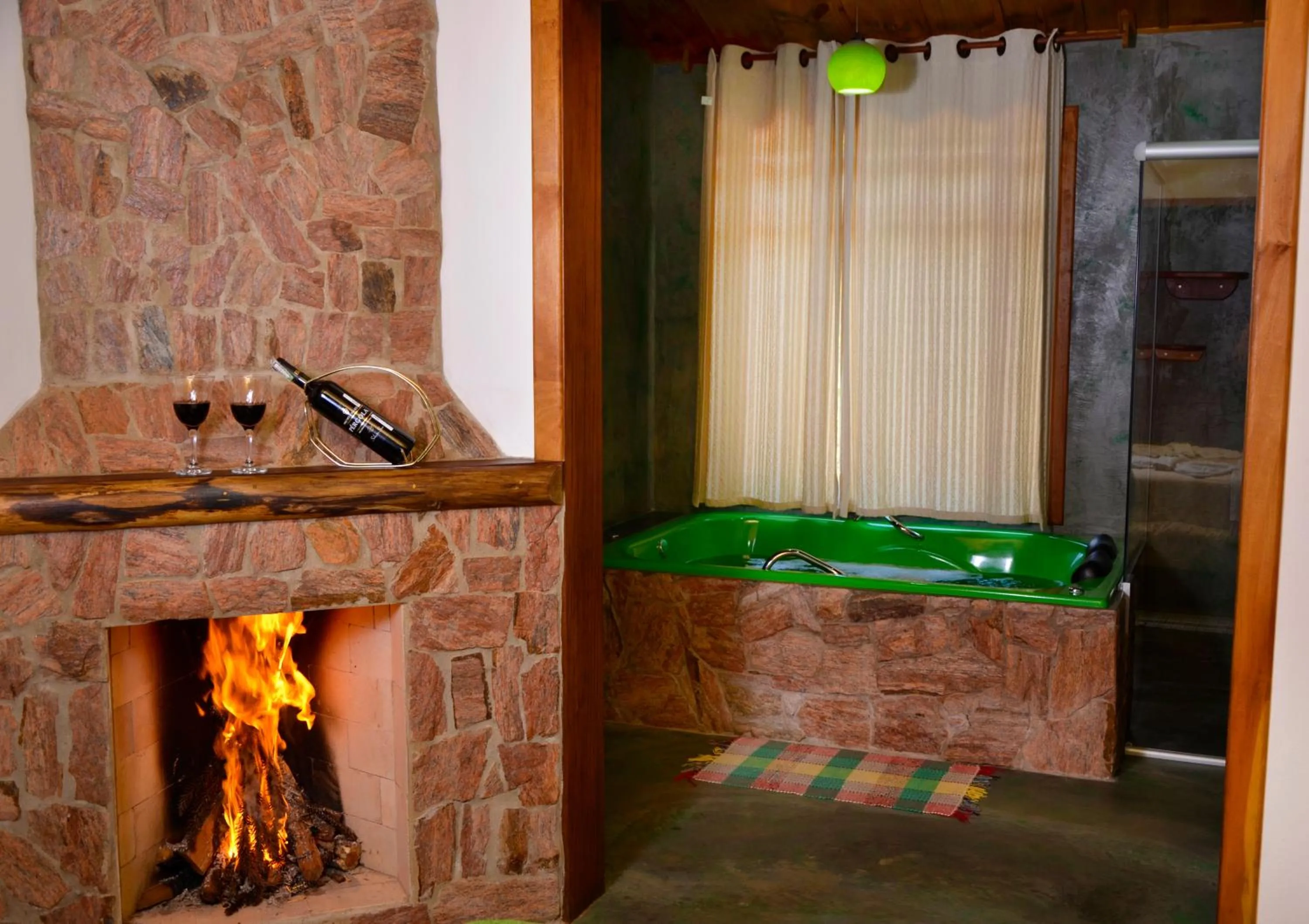 Decorative detail in Pousada Silvestre