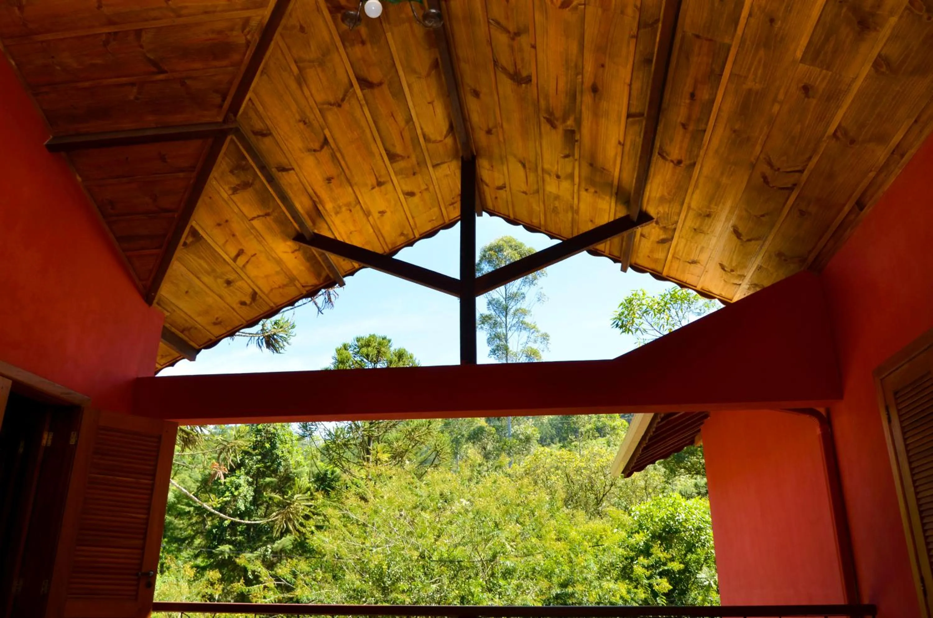 Balcony/Terrace in Pousada Silvestre