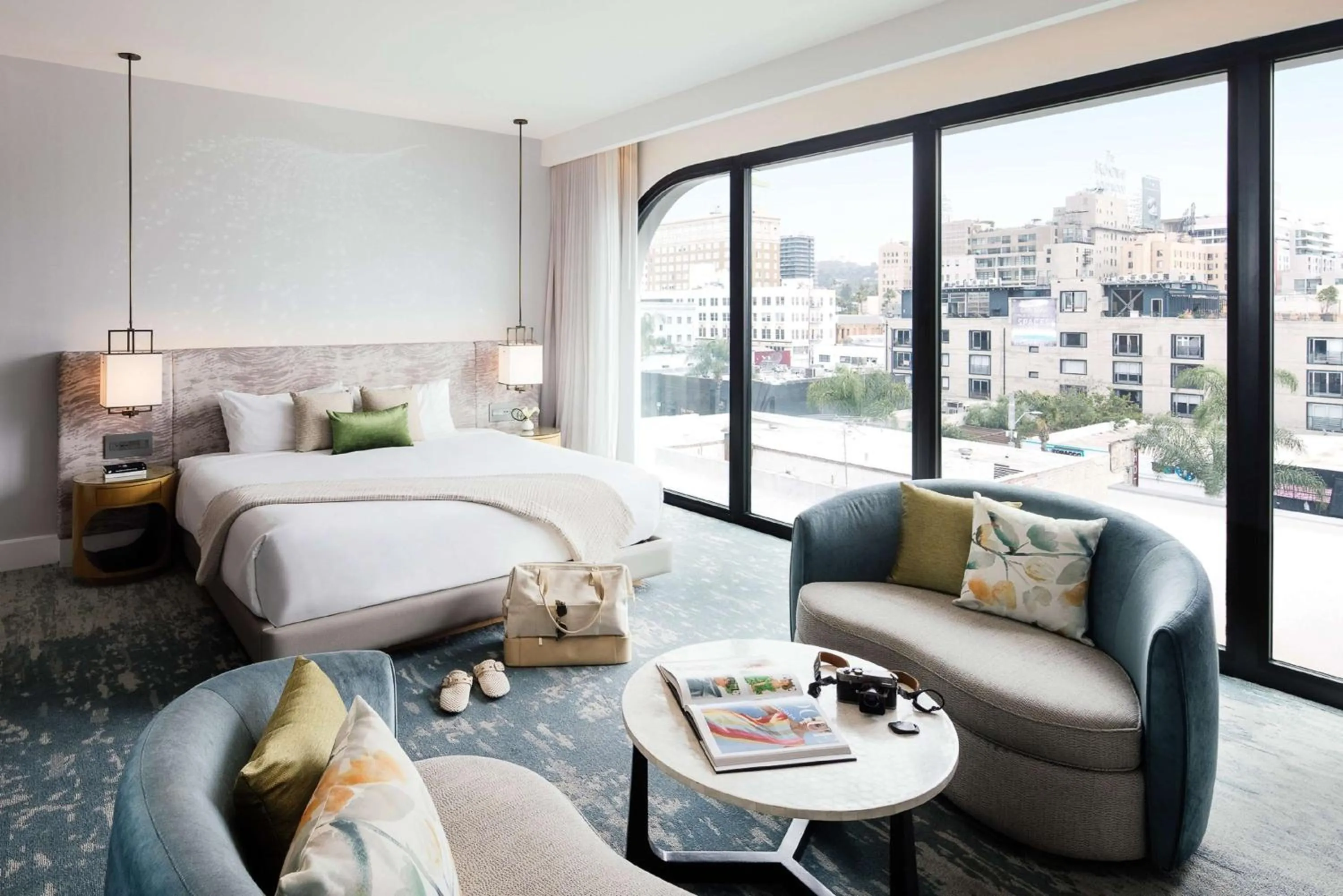 Bedroom, Bed in Dream Hollywood, by Hyatt