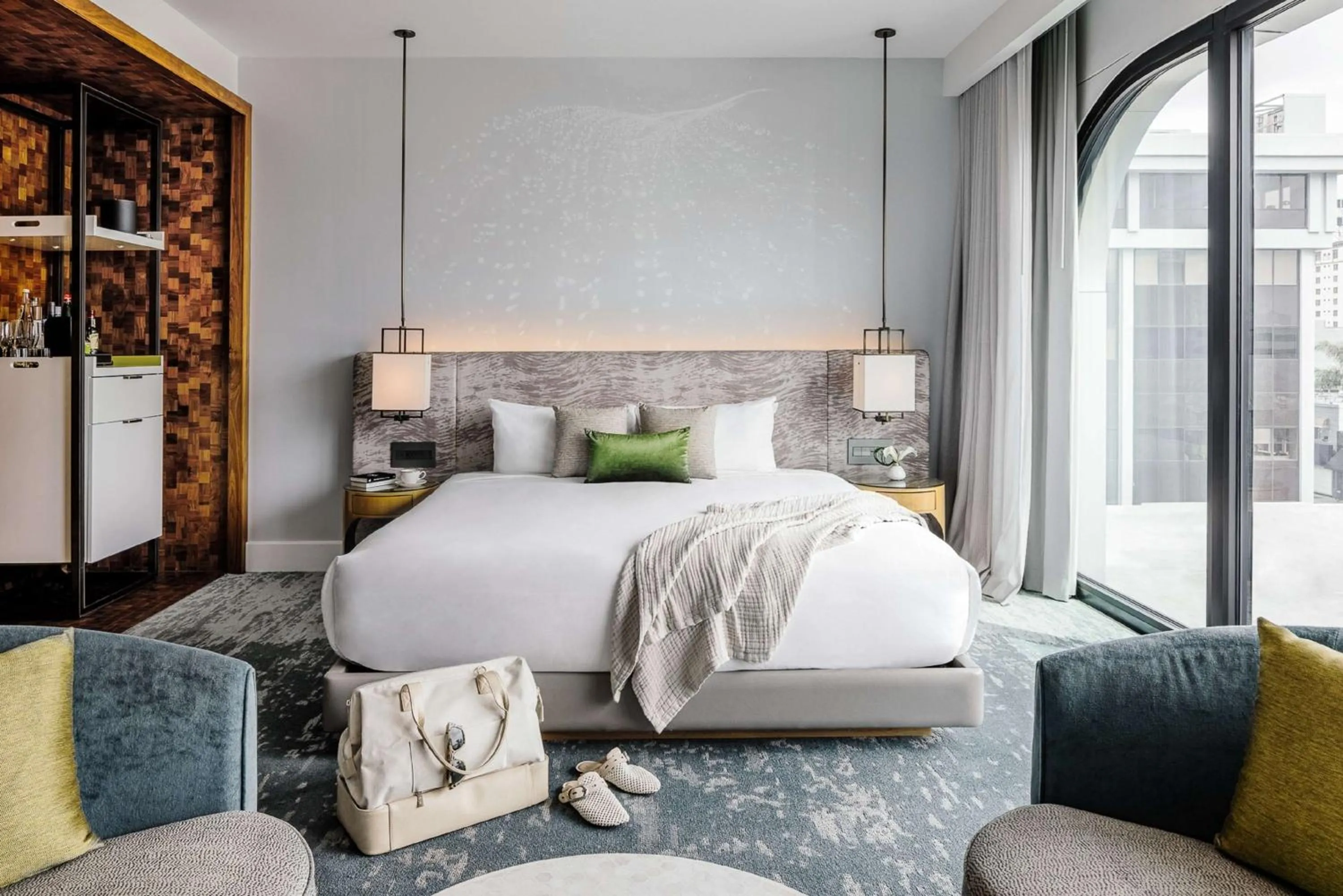 Bedroom, Bed in Dream Hollywood, by Hyatt