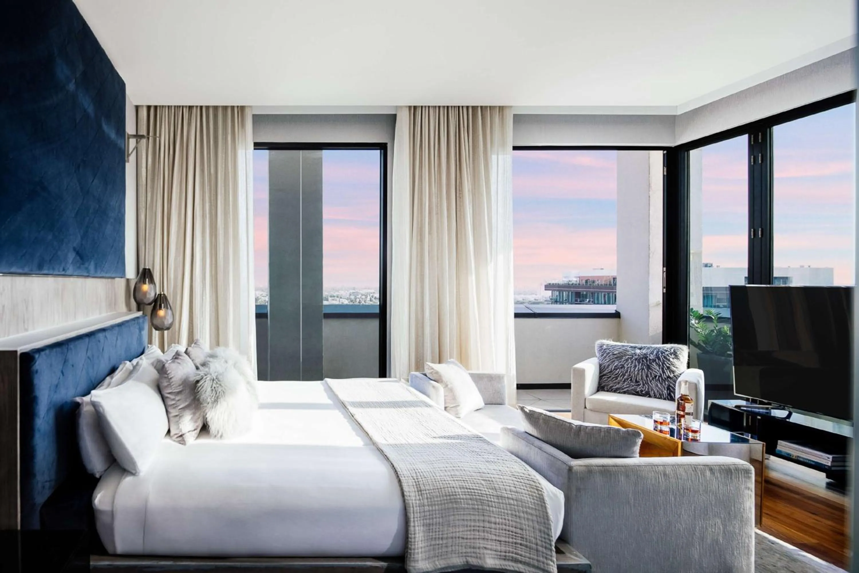 Photo of the whole room, Bed in Dream Hollywood, by Hyatt