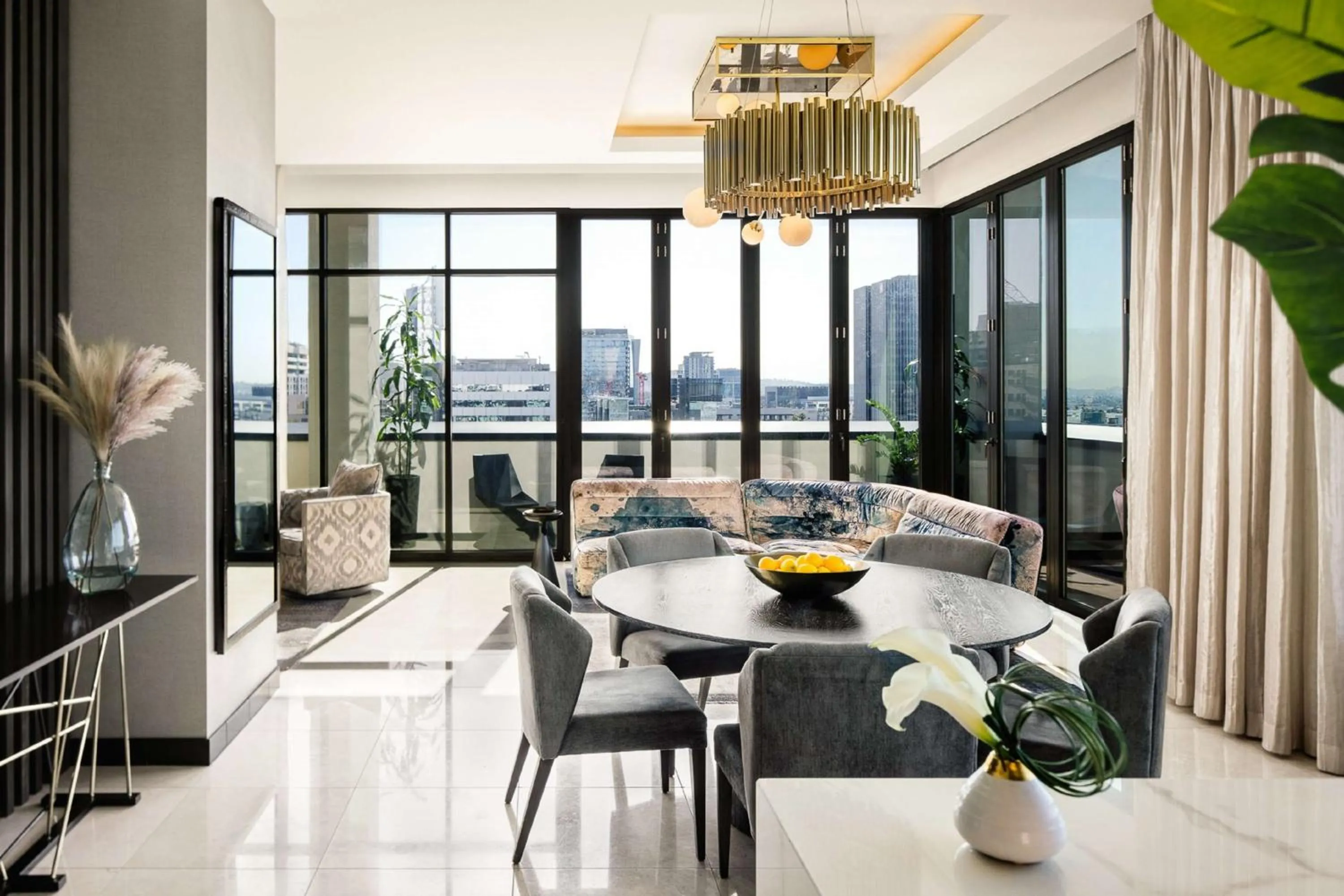 Dining area in Dream Hollywood, by Hyatt