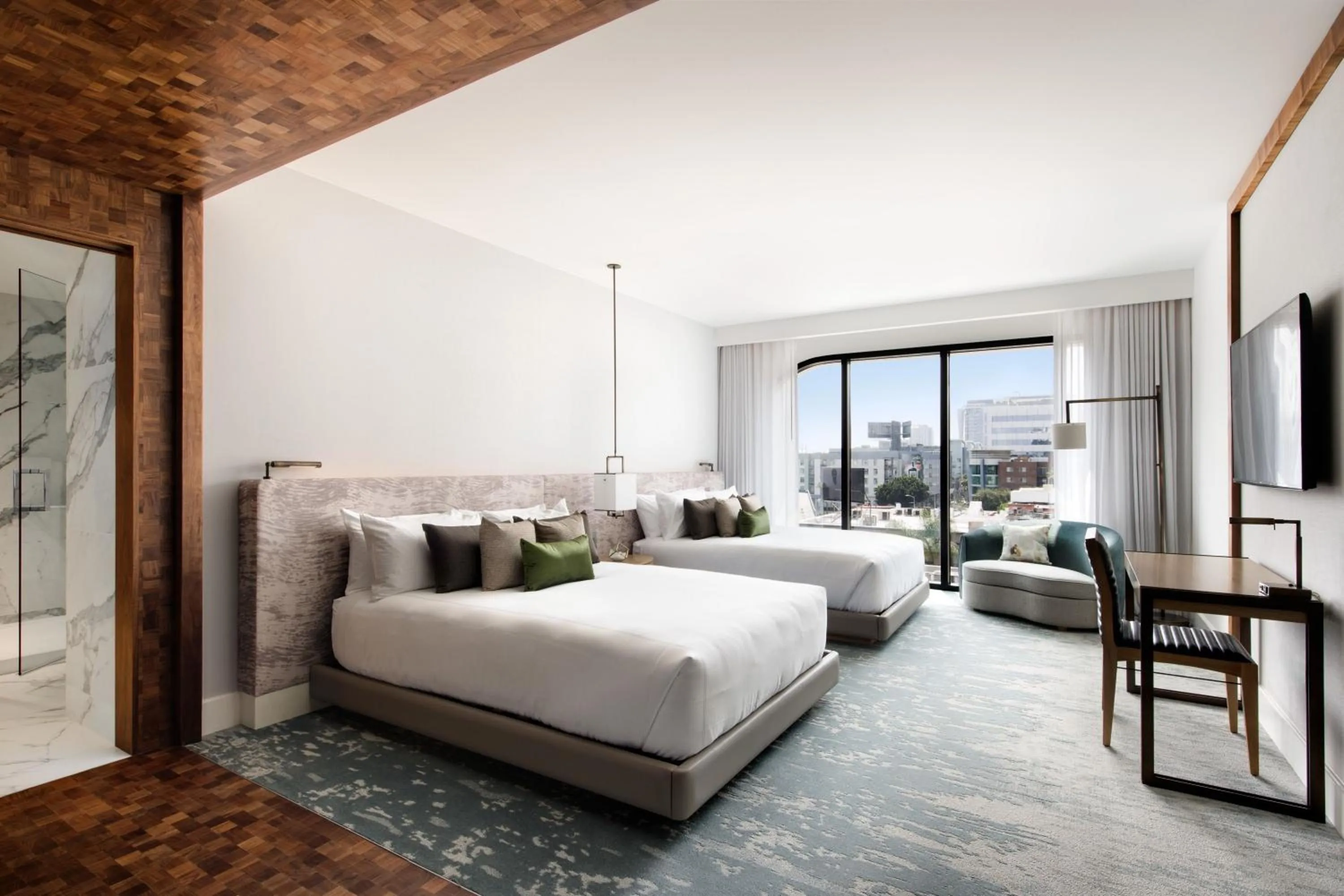 Bed in Dream Hollywood, by Hyatt