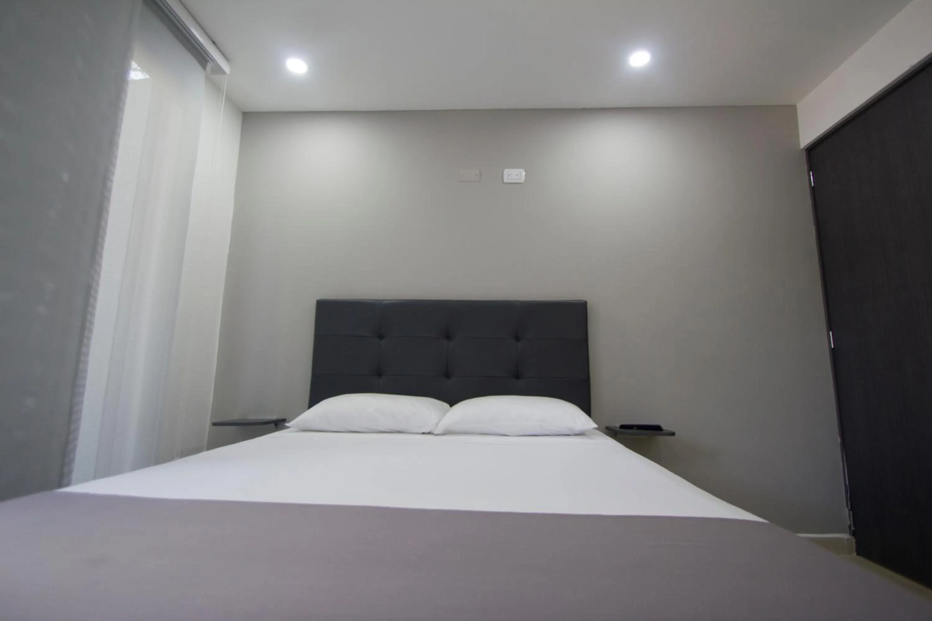 Bed in Element Hotel