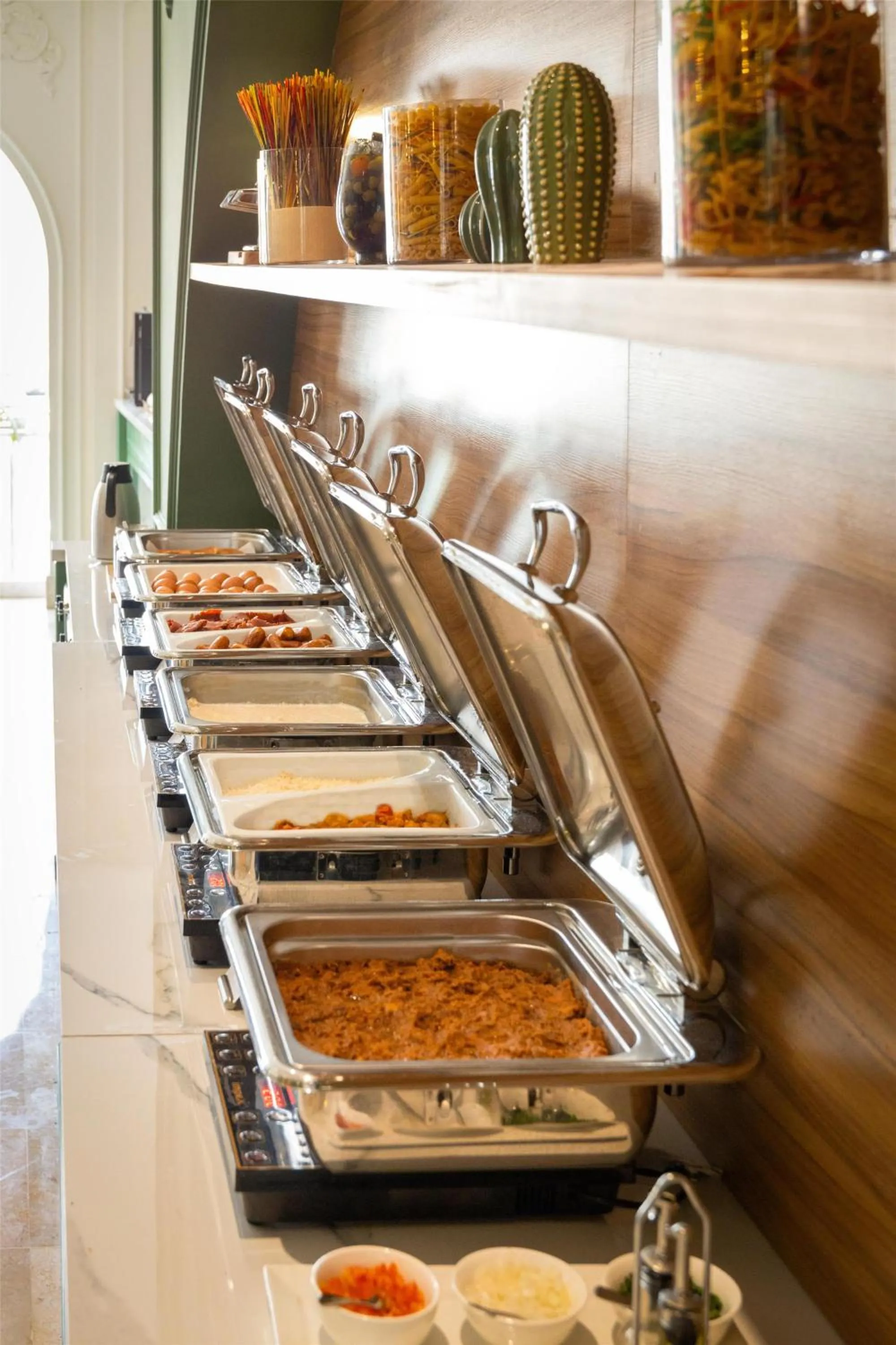 Breakfast in Levatio Suites Muscat, a member of Radisson Individuals