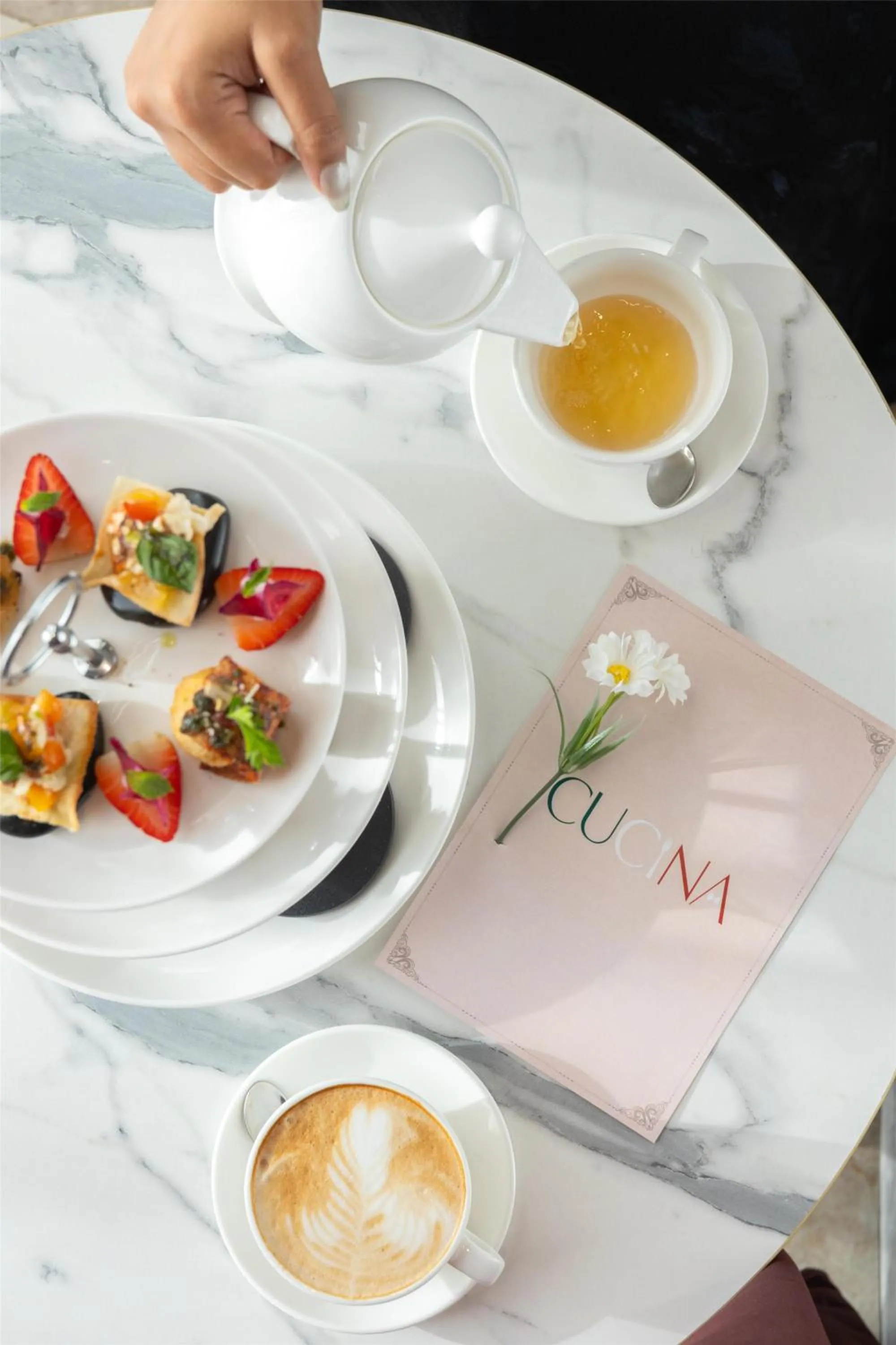 Food and drinks in Levatio Suites Muscat, a member of Radisson Individuals