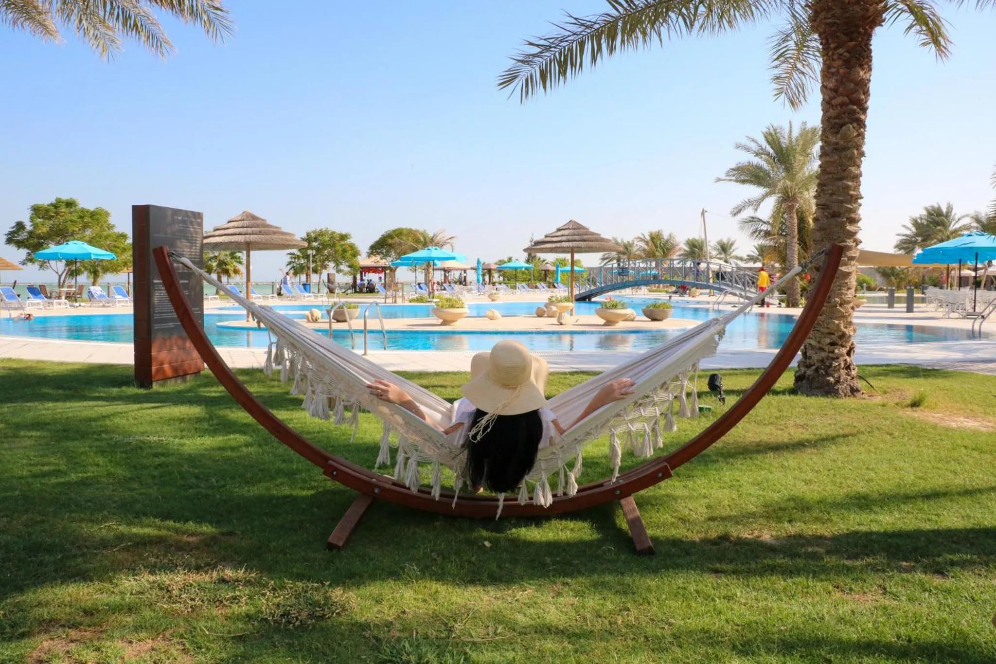 Swimming pool in Simaisma A Murwab Resort