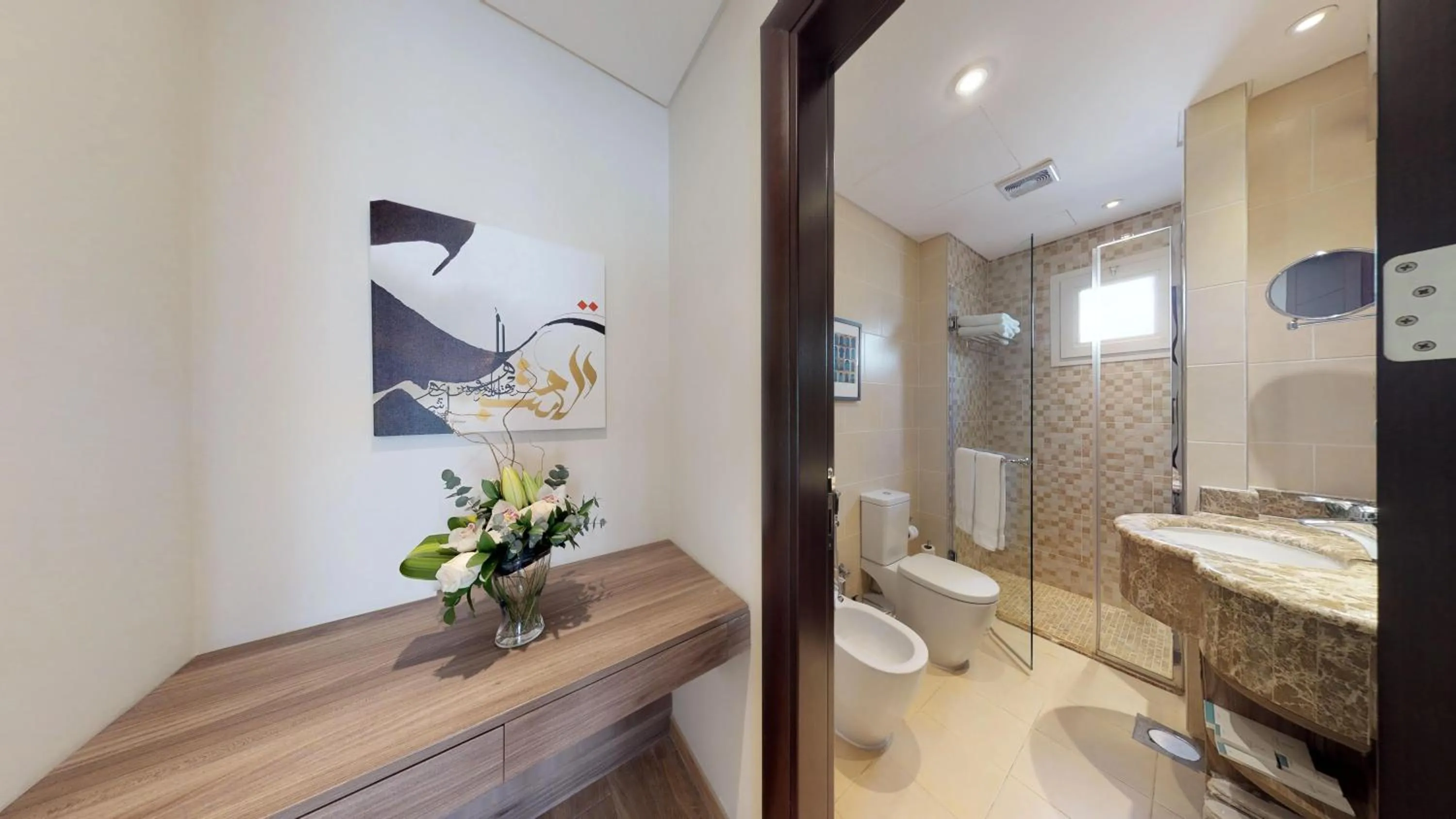 Bathroom in Simaisma A Murwab Resort