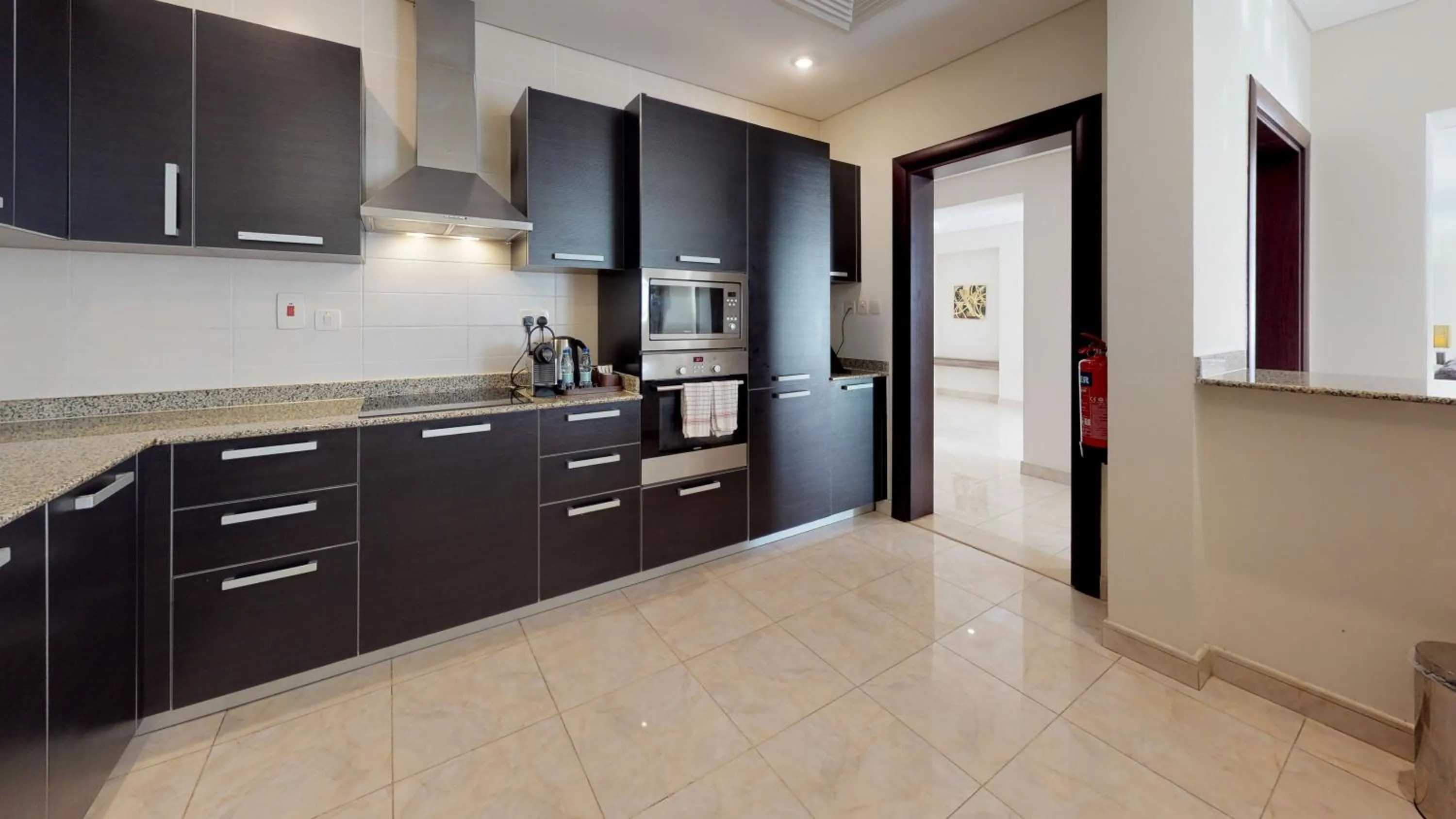 Kitchen or kitchenette in Simaisma A Murwab Resort