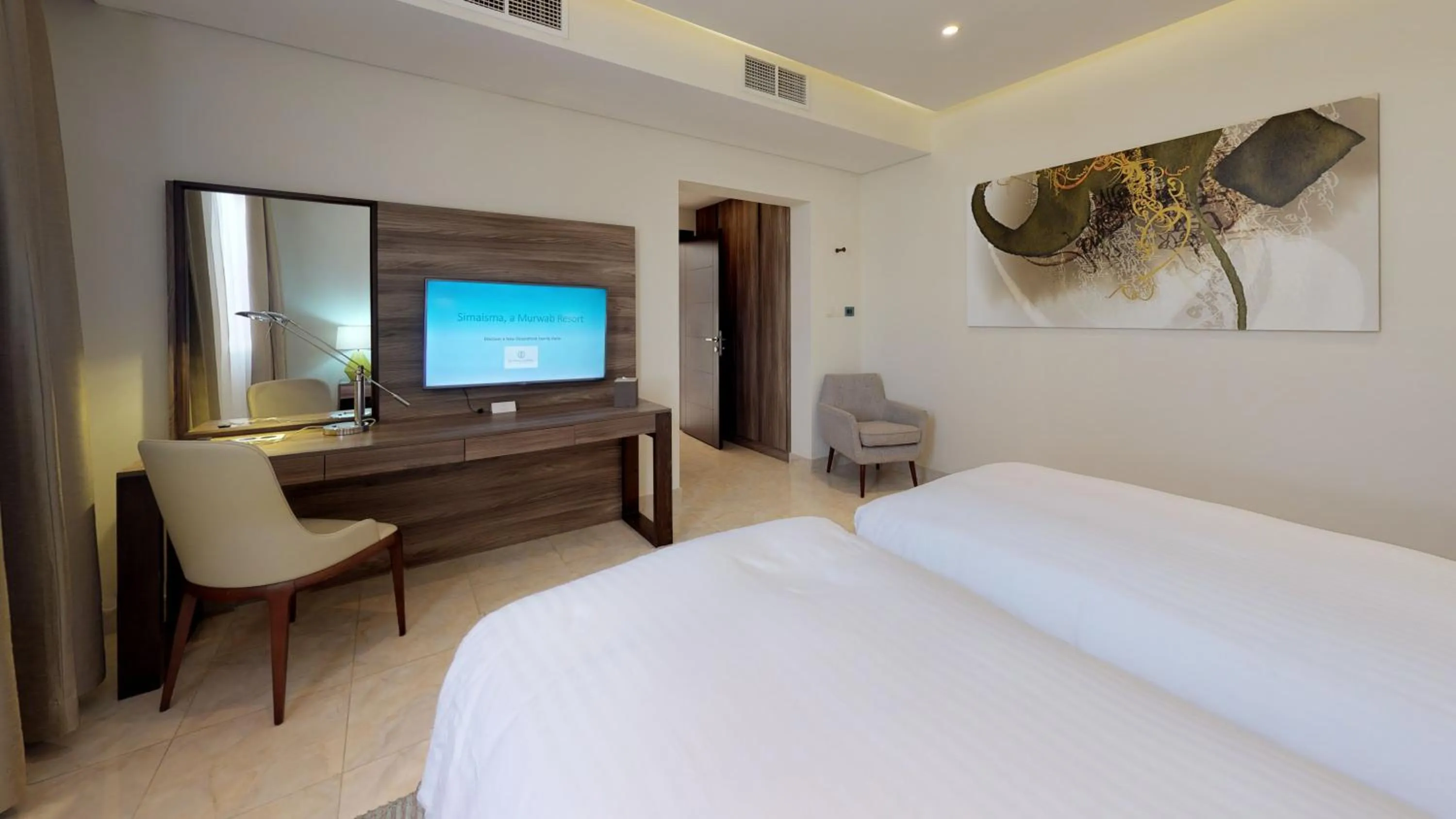 Bedroom, Bed in Simaisma A Murwab Resort