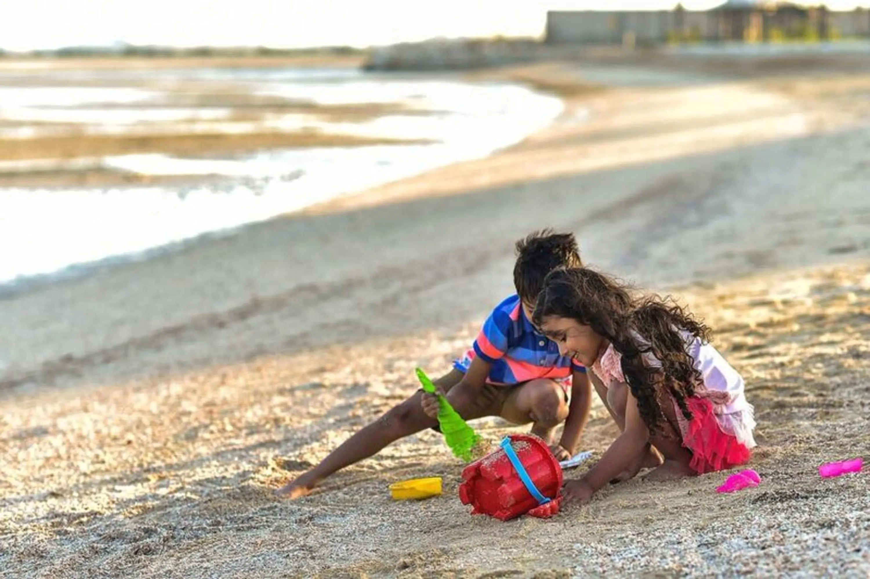 young children in Simaisma A Murwab Resort