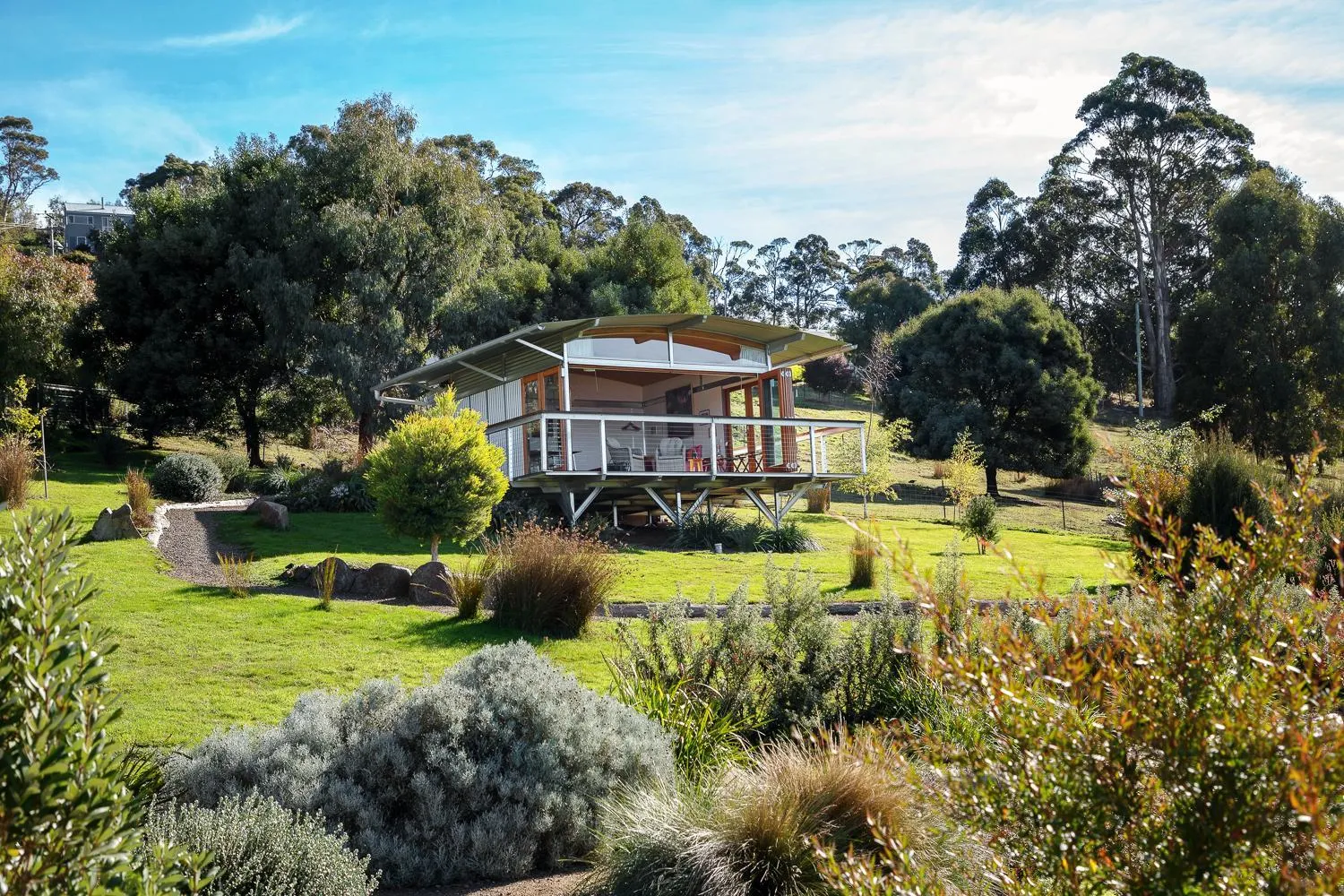 Garden in Hobart Hideaway Pods
