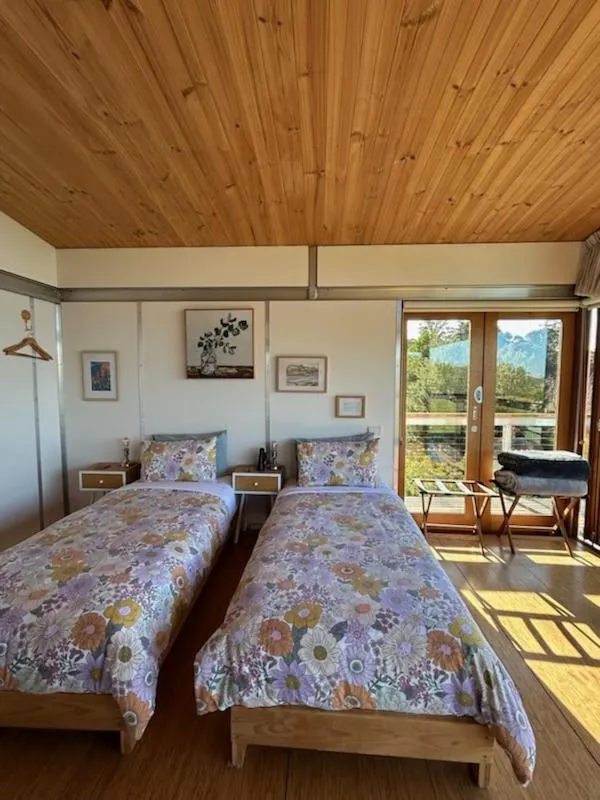 Bed in Hobart Hideaway Pods