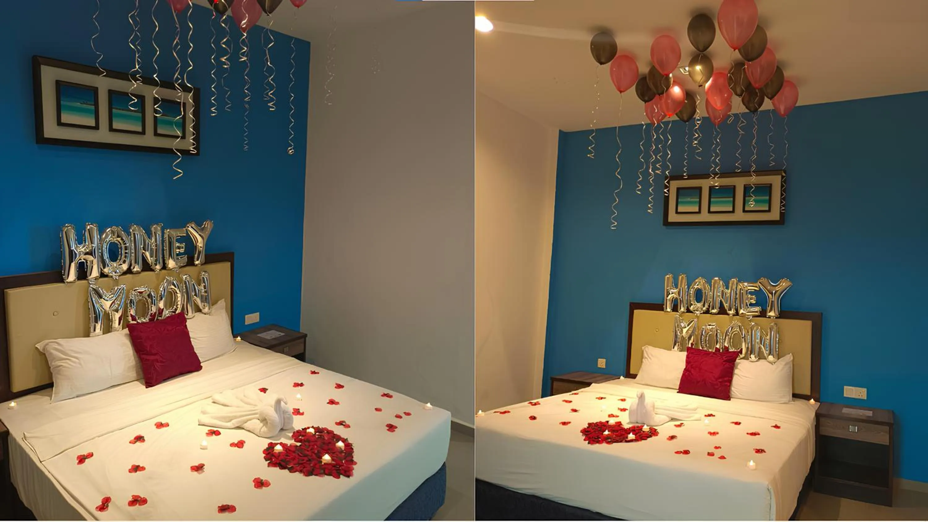 Decorative detail, Bed in Royal Agate Beach Resort