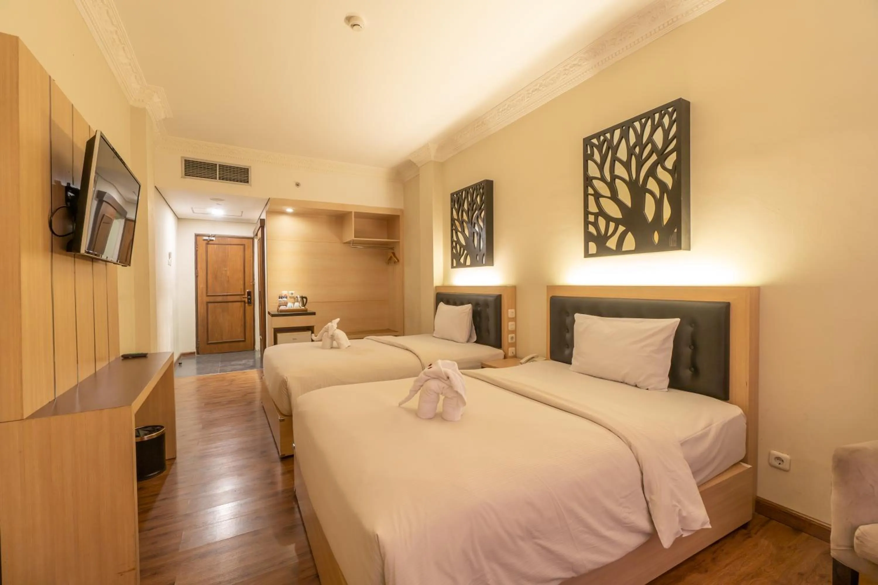 Bed in d'Salvatore Boutique Hotel Yogyakarta